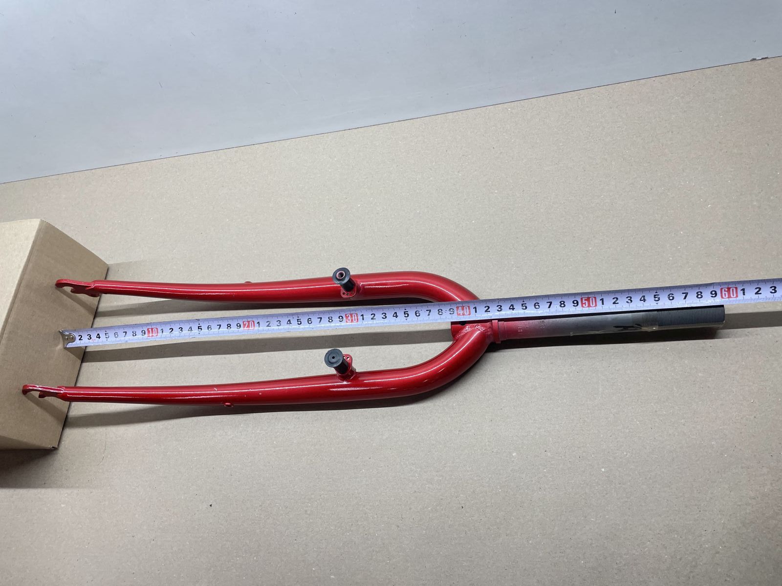 26"  MTB Starrgabel 1"  Rot  NEU  Schaftlänge 170mm Retro Vintage  (GB3)
