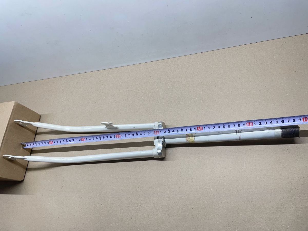 28"  Sportgabel 1"  Weiß  NEU  Schaftlänge 270mm Starrgabel (GB3)