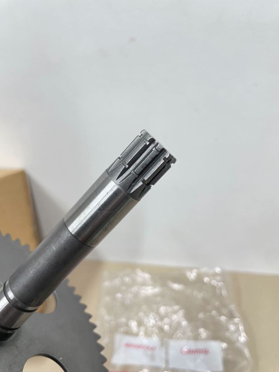 Morini S6 Motor - Getriebewelle 120750 transmission shaft & gear LEM (118-13)