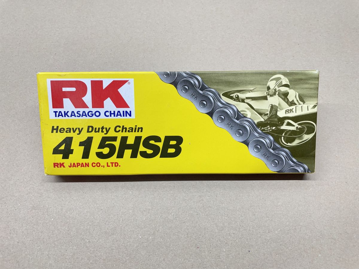 RK Kette 415HSB verstärkt 90 Glieder mit Schloss Motorrad Antriebskette (94-26)
