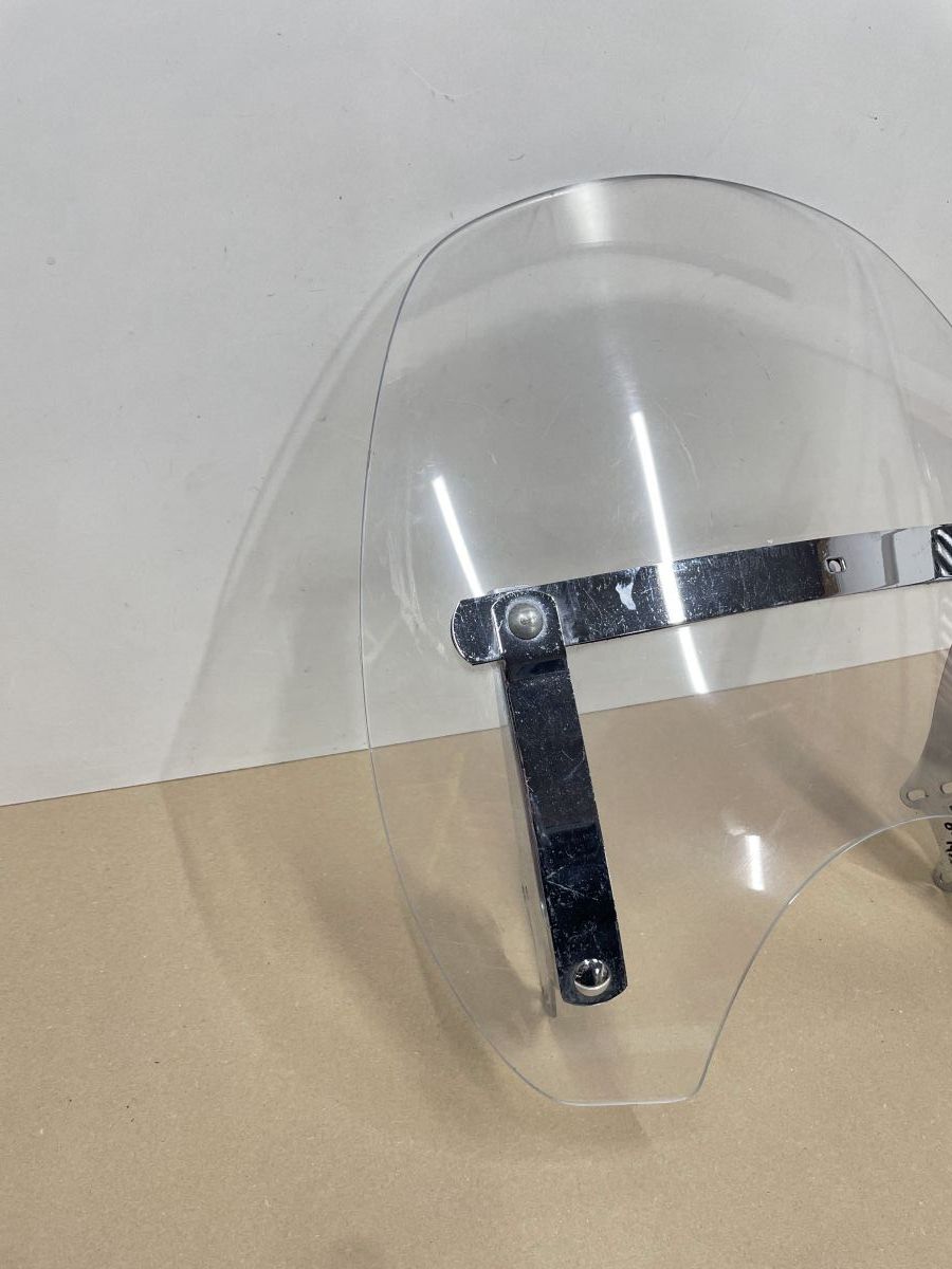 Windschild + Halterung Windschutzscheibe - Kawasaki Yamaha Suzuki Honda (118-W)