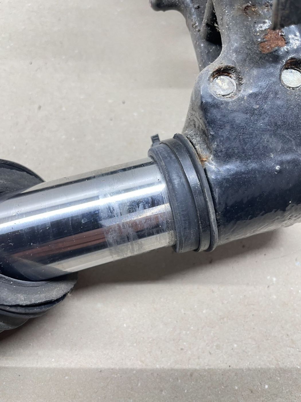 Ering / Baotian BT49QT-7 original Gabel Stoßdämpfer Federung fork  (102-14)