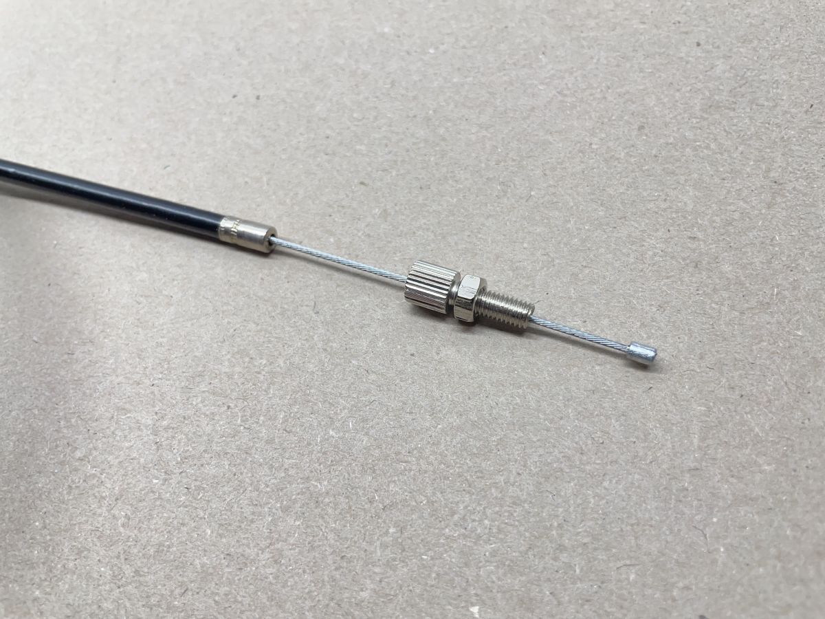 Puch Maxi - 2x Gaszug Gasseil throttle cable Mofa Moped (94-150)