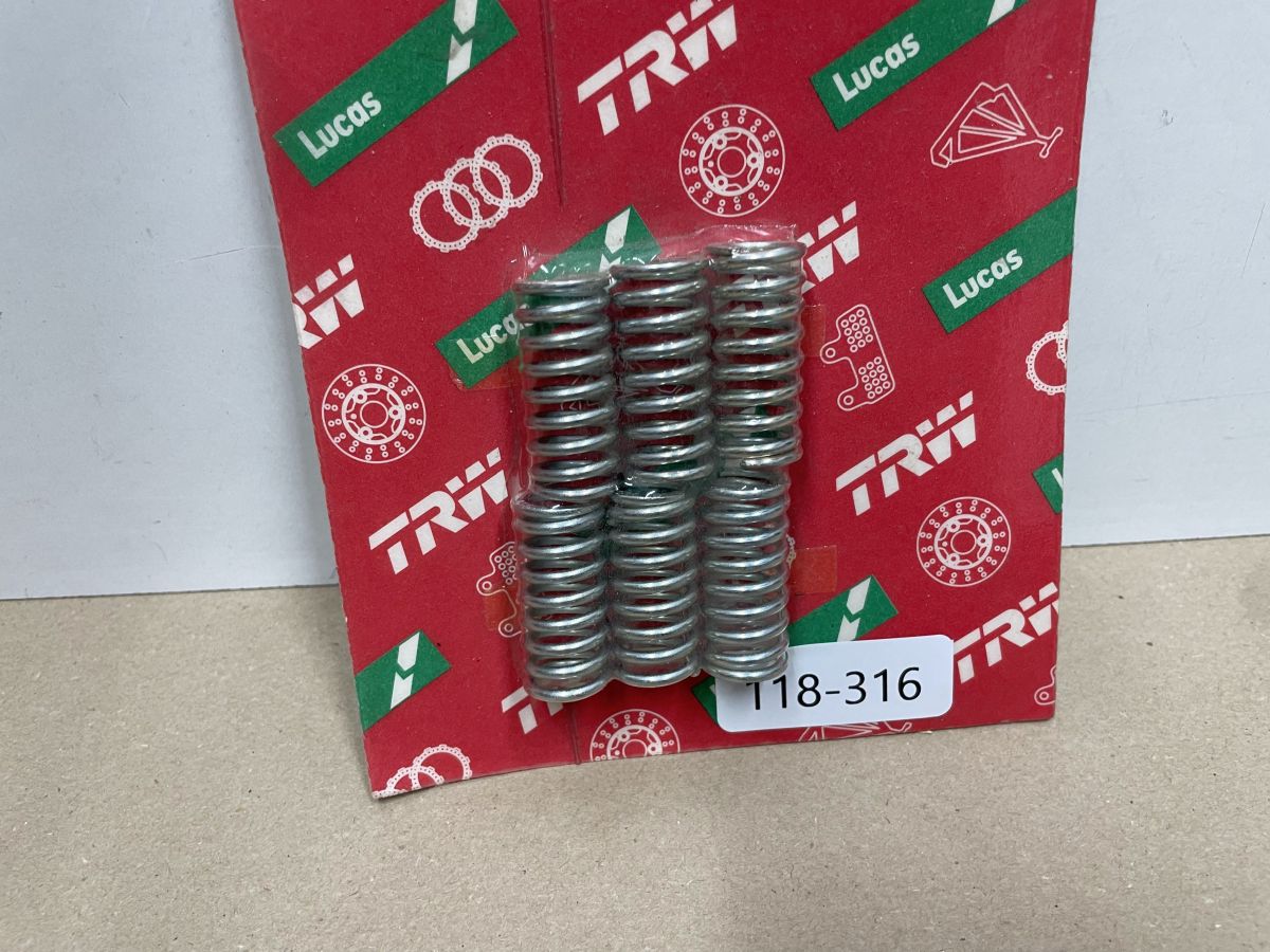Lucas TRW MEF 124-6 Kupplungsfedern  HONDA CR125 CB250N Yamaha YZ125  (118-7)