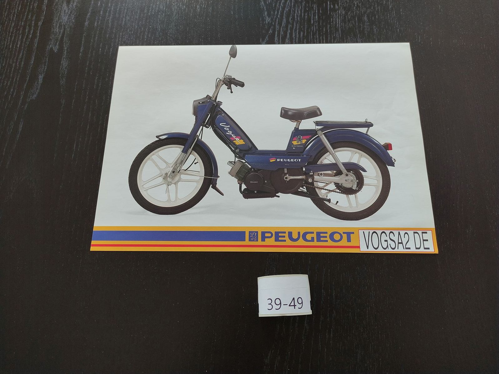 Peugeot Vogue Mofa VOGSA2 DE - ORIGINAL Bild Prospekt Sammler (39)