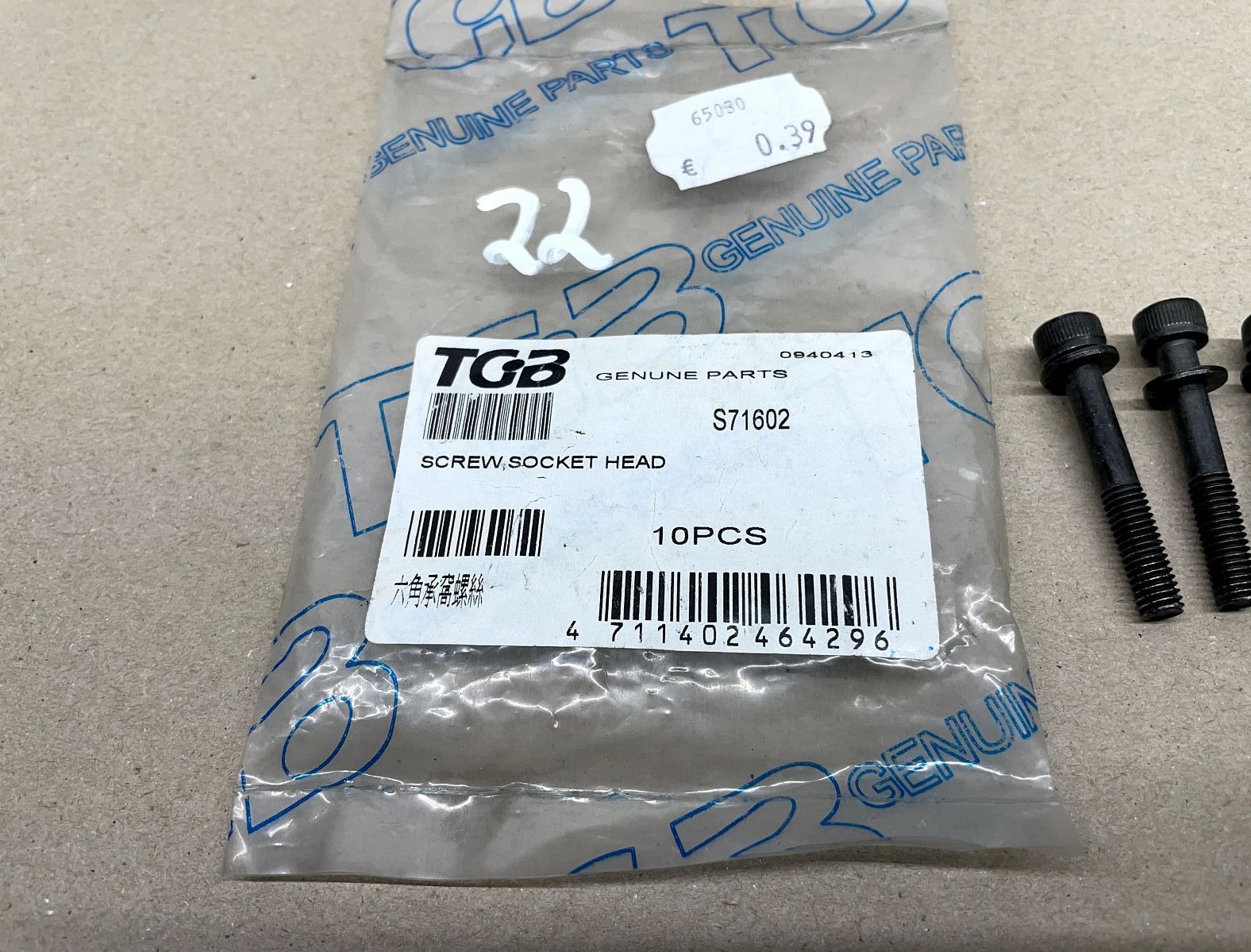 Pegasus SKY Corona R50X  2x Schraube S71602 Zylinderabdeckung Motor TGB (40-21)