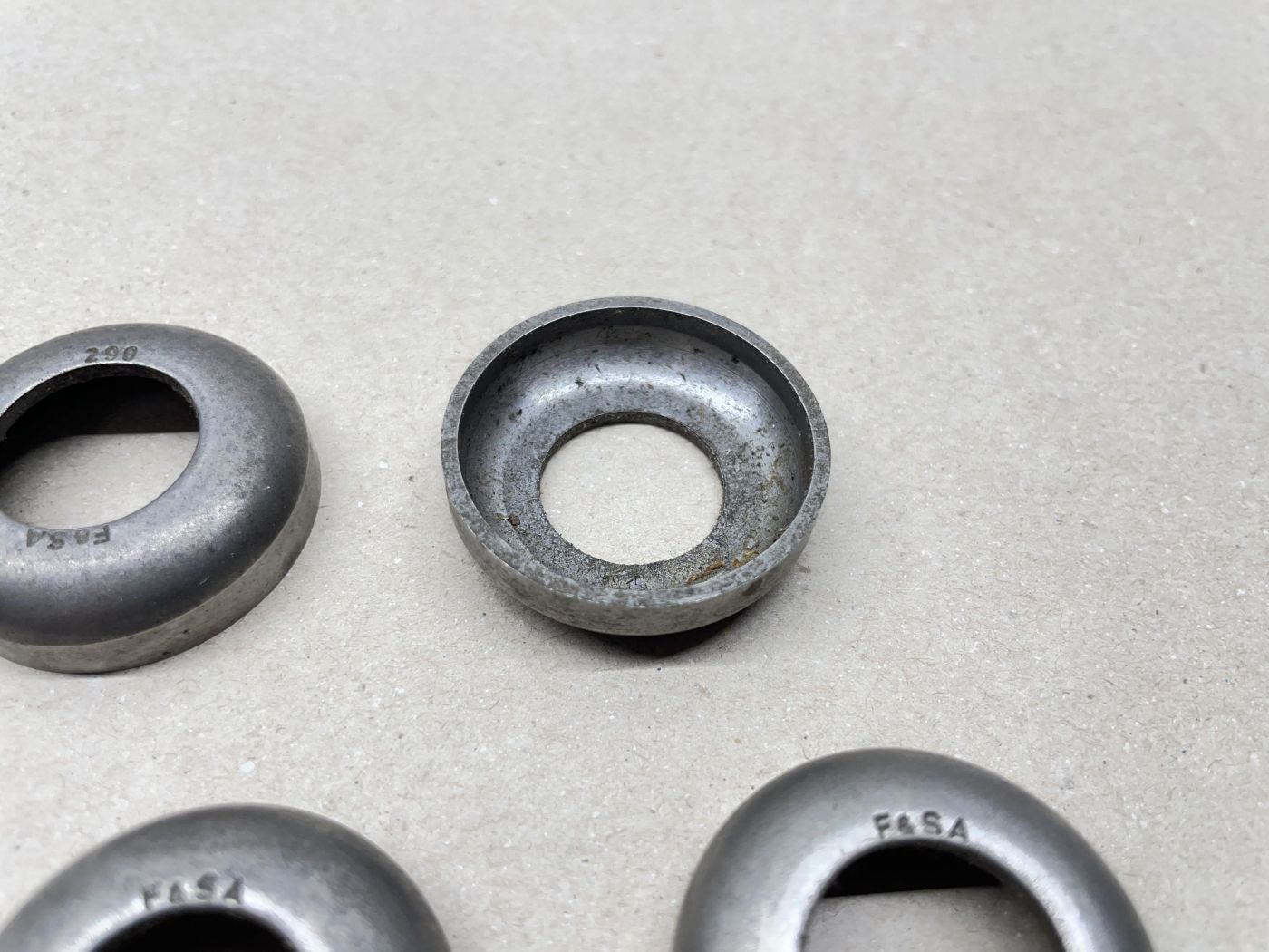 4x ORIGINAL Sachs 290 Lagerschale NOS 35mm F&S A Moped Fahrrad Radlager (39-49R)