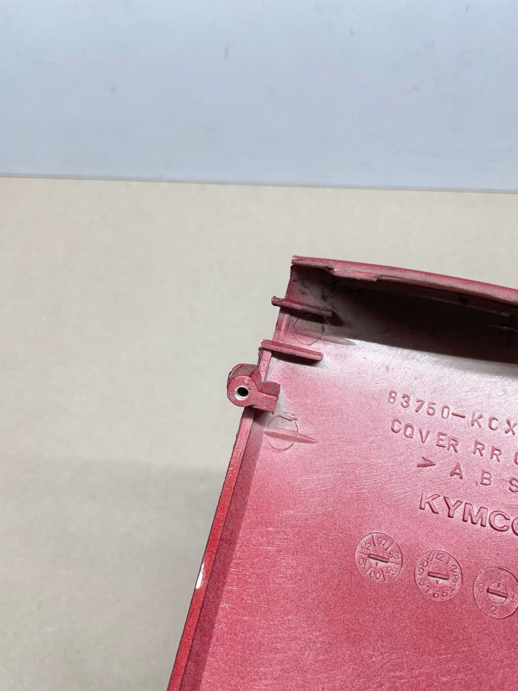 Kymco KB 50 - Verkleidung hinten Heck Abdeckung Rücklicht (117)