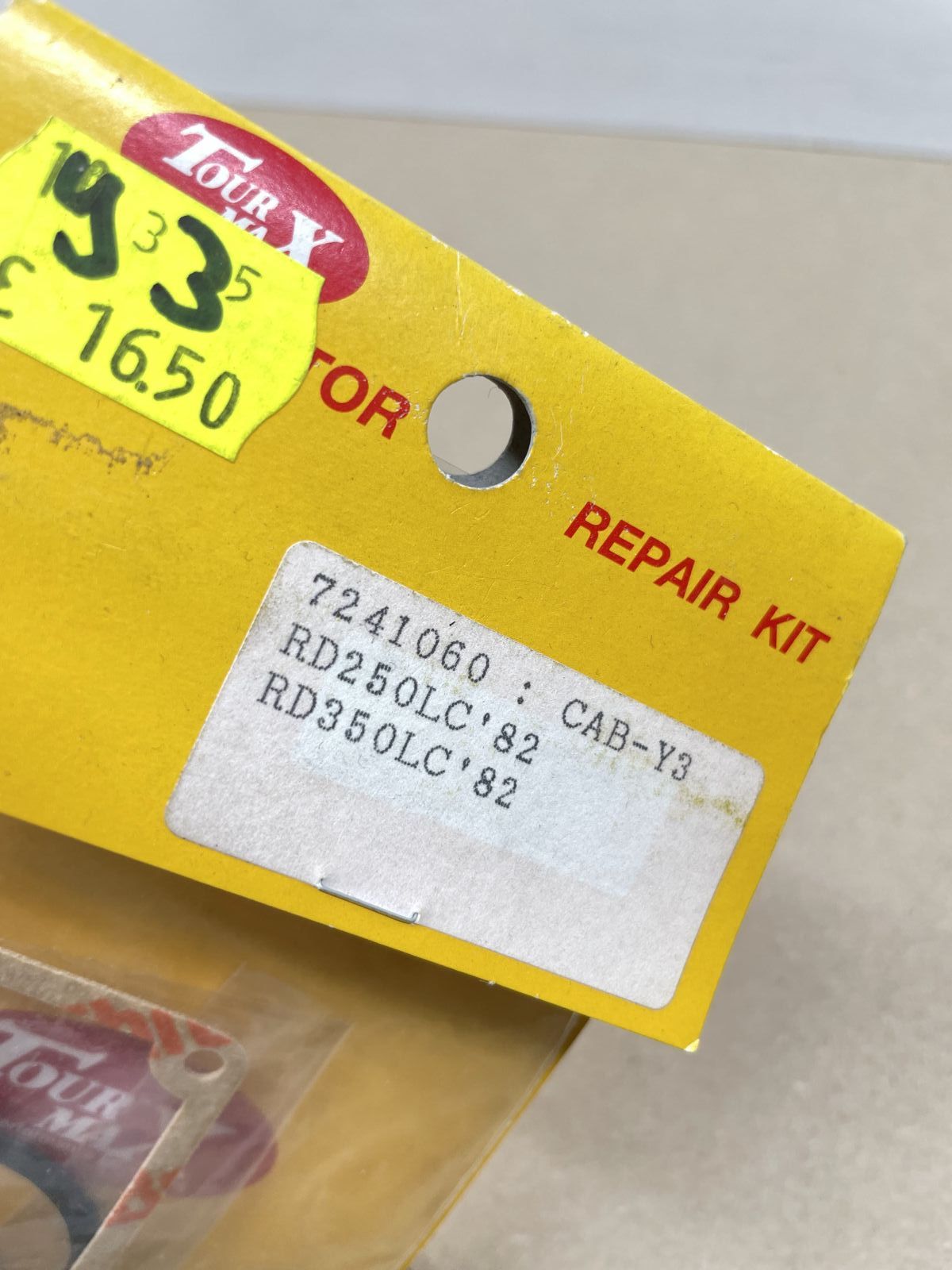 Vergaser Reparatursatz CAB-Y3 / Yamaha RD250LC RD350LC carburetor repair kit (118-23)