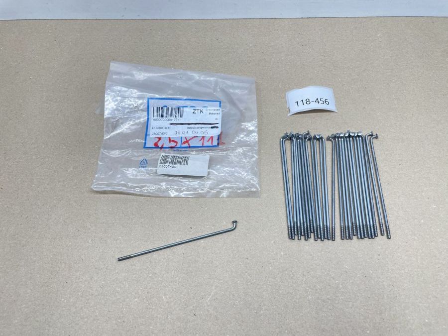 LEM LX3 Sport - 27x ORIGINAL Hinterradspeiche Felge Reifen rear wheel spokes (118-19)