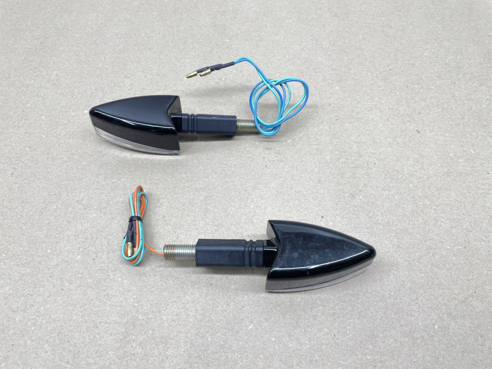 2x LED Blinker E-geprüft 12V - KTM Yamaha Aprilia Motorrad Quad Roller (118-26)