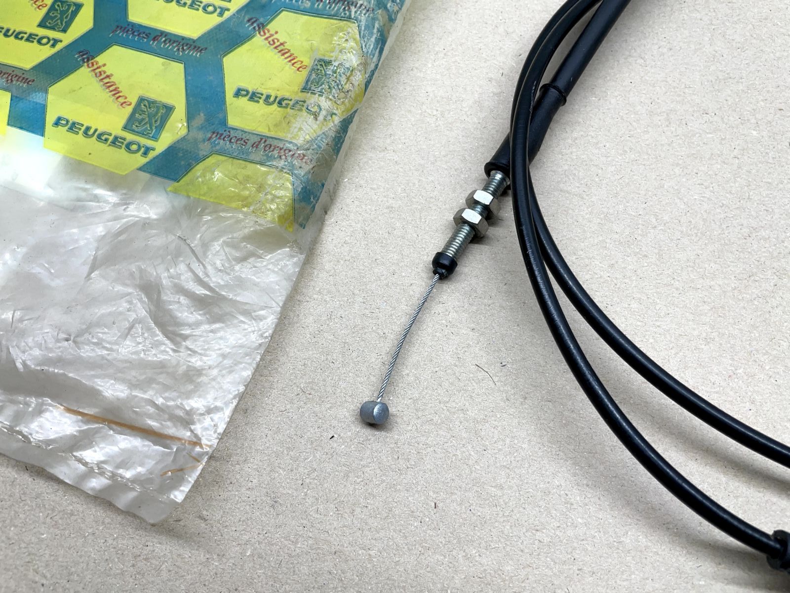 Peugeot Zenith Limbo ORIGINAL Gaszug Ölzug + Verteiler Throttle cable (39-17)