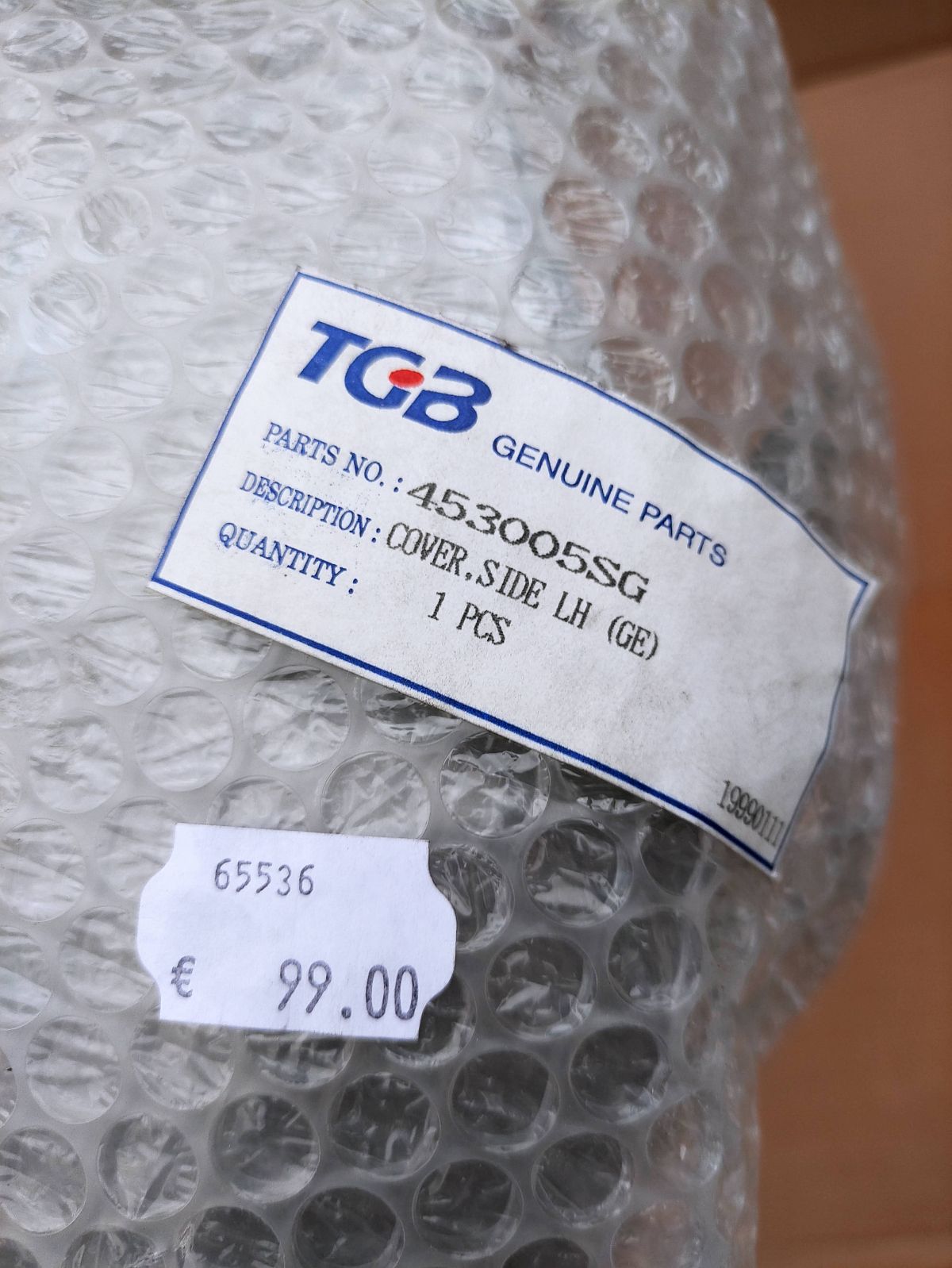Pegasus Solero TGB Akros Verkleidung links 453005 Seitenteil side fairing (40)