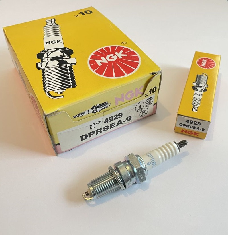 10x NGK Zündkerze DPR8EA-9 z.B. Cagiva Honda Triumph Yamaha Ducati