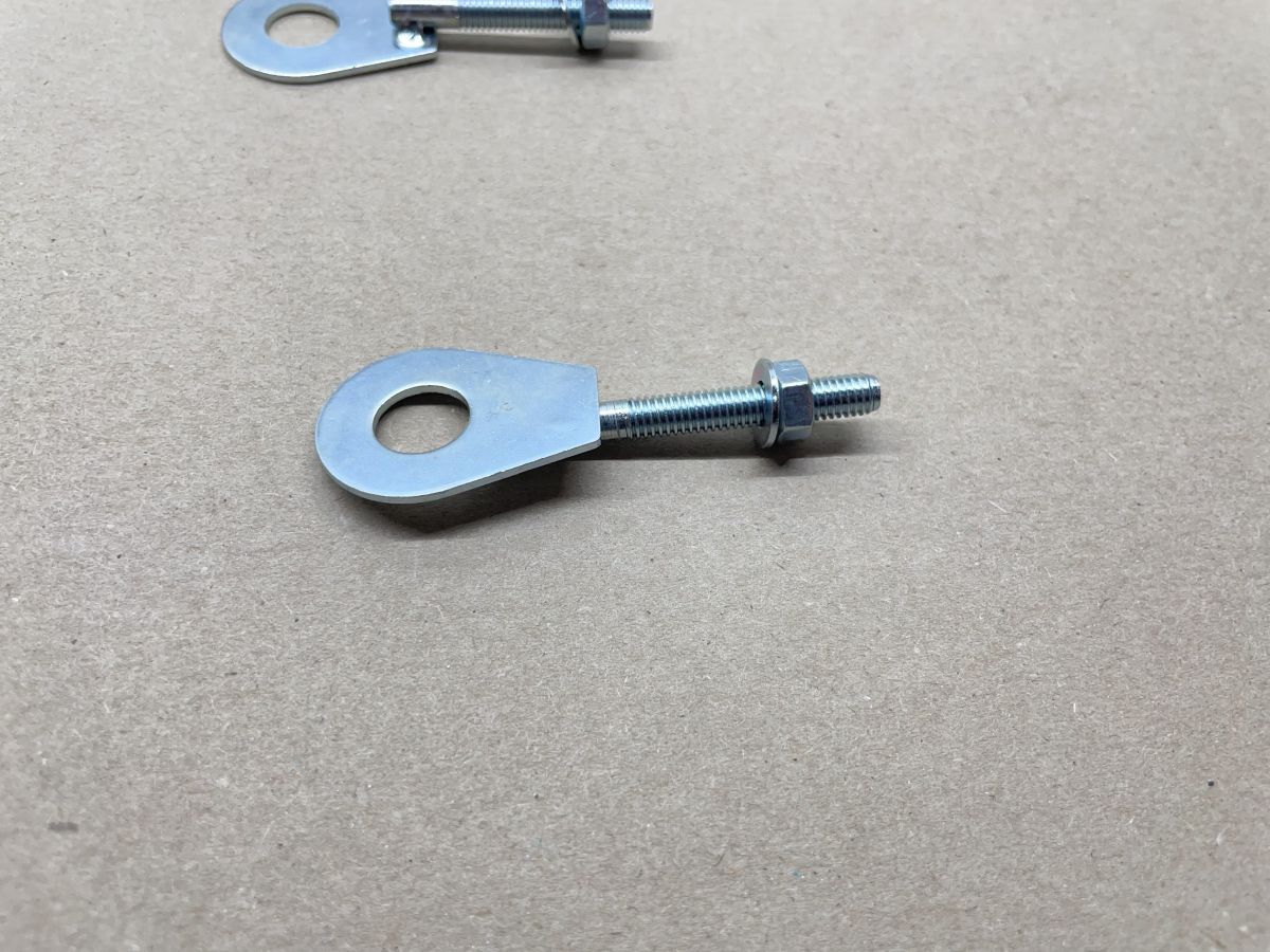 2x Kettenspanner - Simson S50 S51 S53 S70 S83 KR51 Schwalbe SR50 SR80  (94-276)