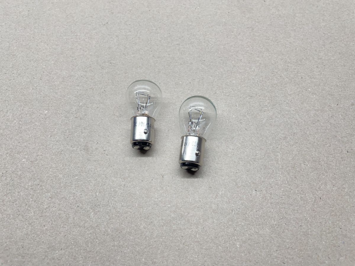 2x 6V Birne 21/5W BAY15D Blinker Lampe Simson S50 S51 SR KR51 Schwalbe (94-412)