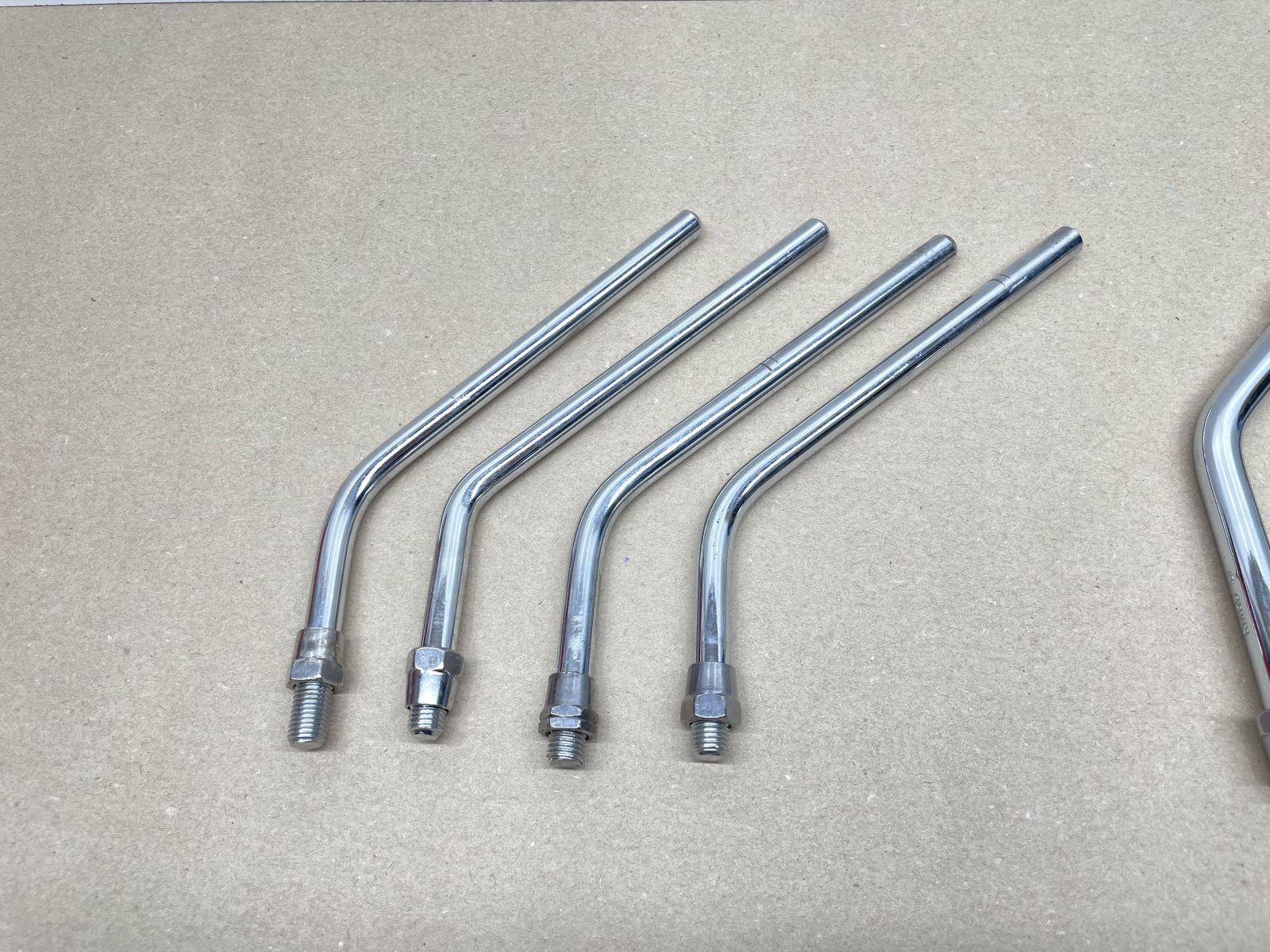 13x Spiegelarm Chrom Motorrad - Aprilia Honda Suzuki Kawasaki Yamaha Emgo (118-25)