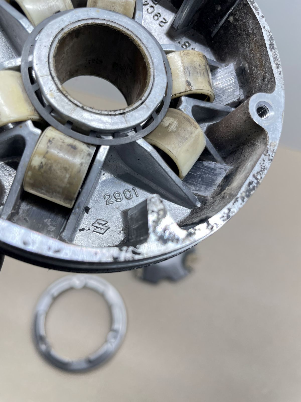 Suzuki AP 50 - original Variomatik Vario Gleitbuchse (62-4)