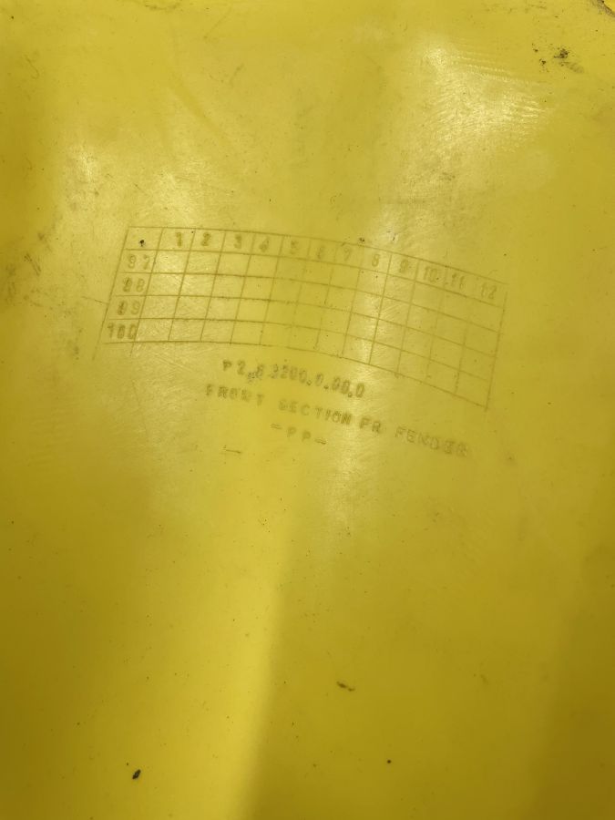 PGO PMX 50 110 - Kotflügel Spritzschutz Verkleidung Abdeckung fairing (118-V)