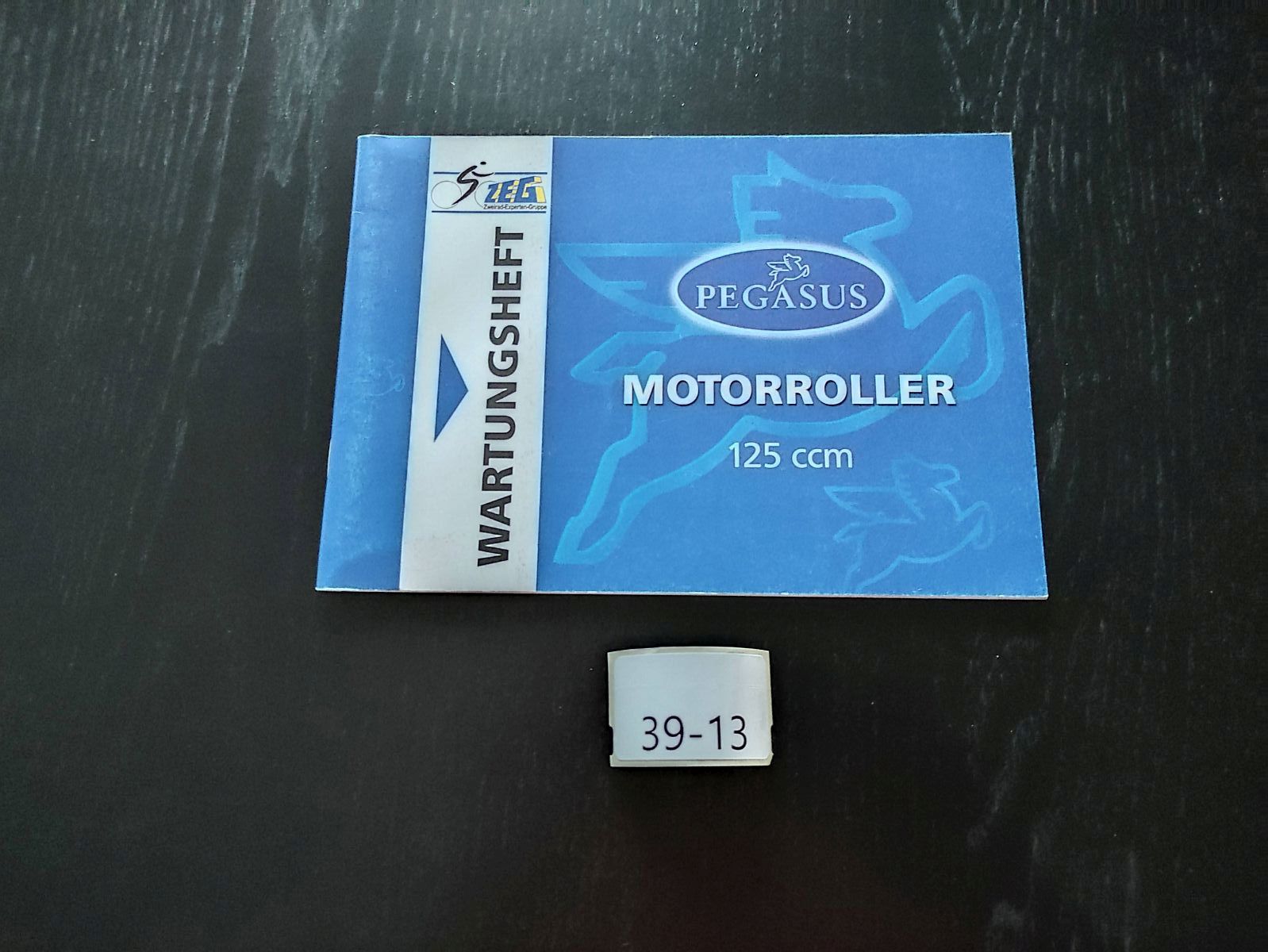 Pegasus Roller Wartungsheft 125ccm z.B. SKY Corona NEU Inspektion  (39)