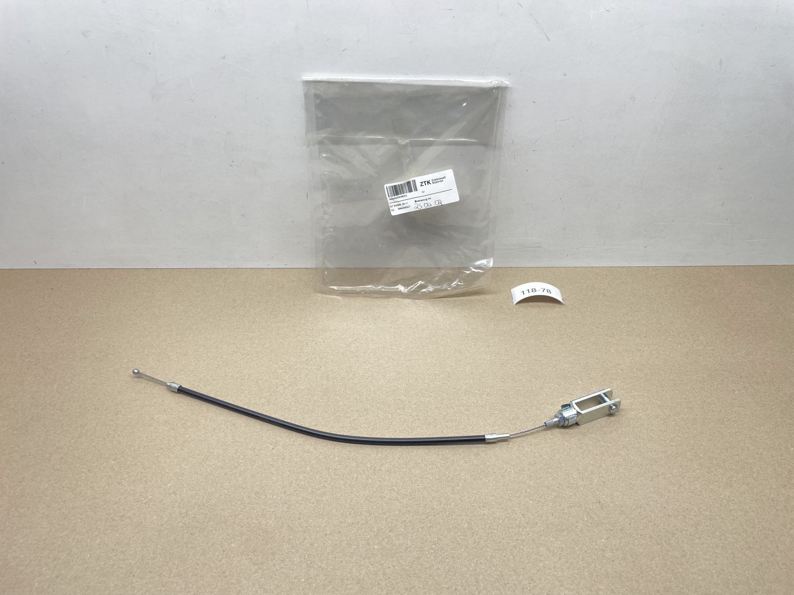 LEM Condor S6 / Cayman ATV - Bremszug vorne 0994300521 front brake cable  (118-28)