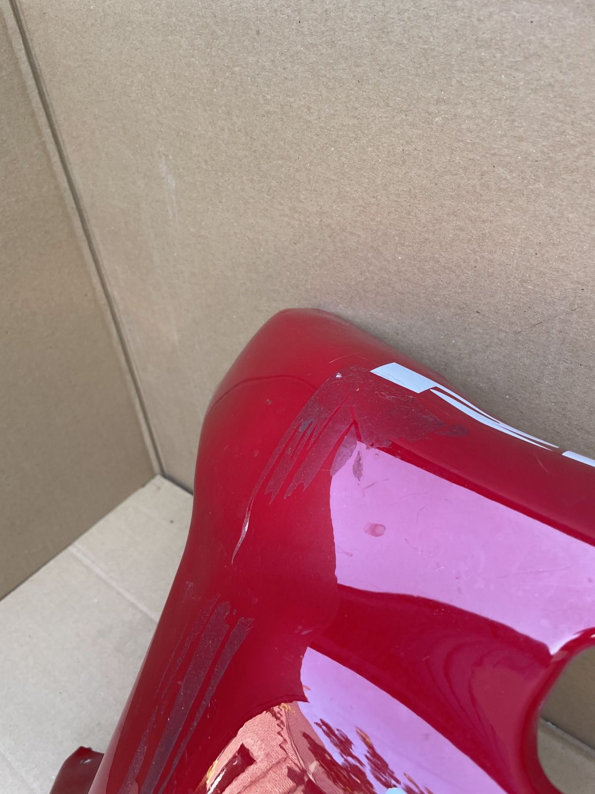 Rieju Toreo 50 - Unterboden Spritzschutz Verkleidung Wanne fairing (102-V-RO)