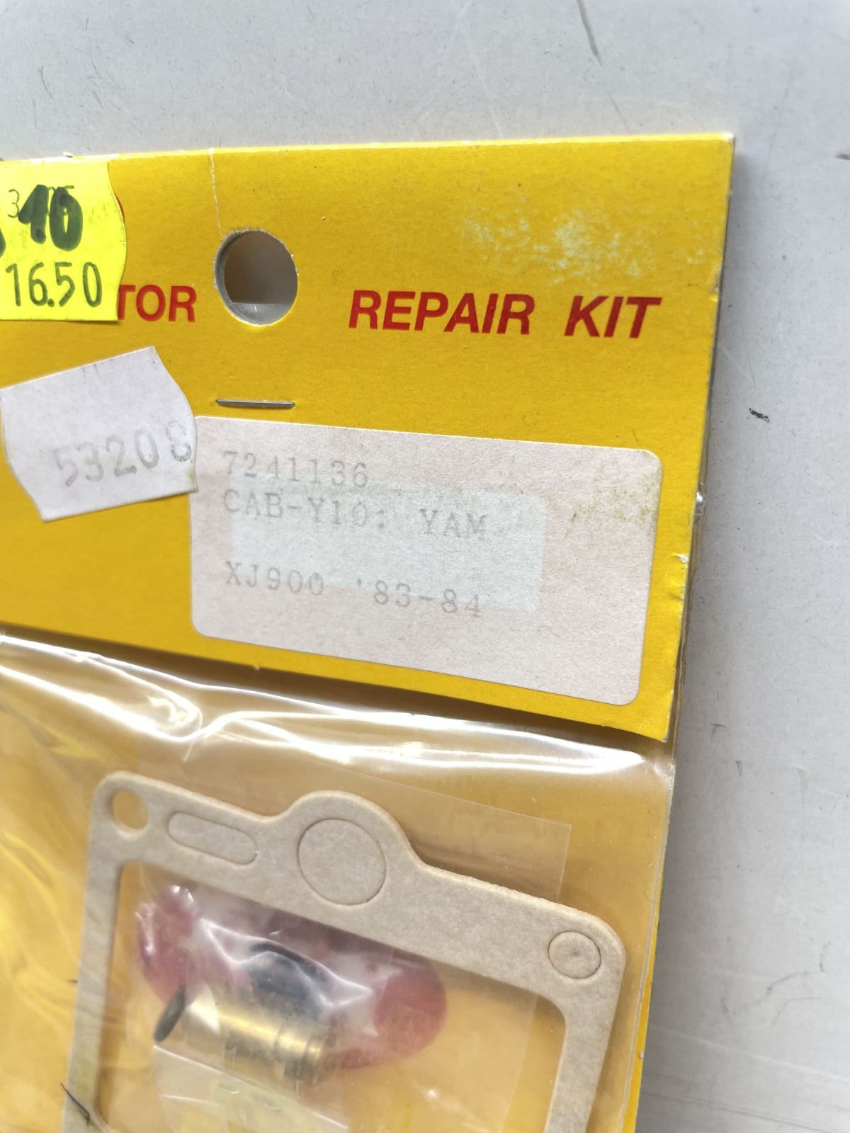 4x Vergaser Reparatursatz CAB-Y10 / Yamaha X900 carburetor repair kit (118-23)