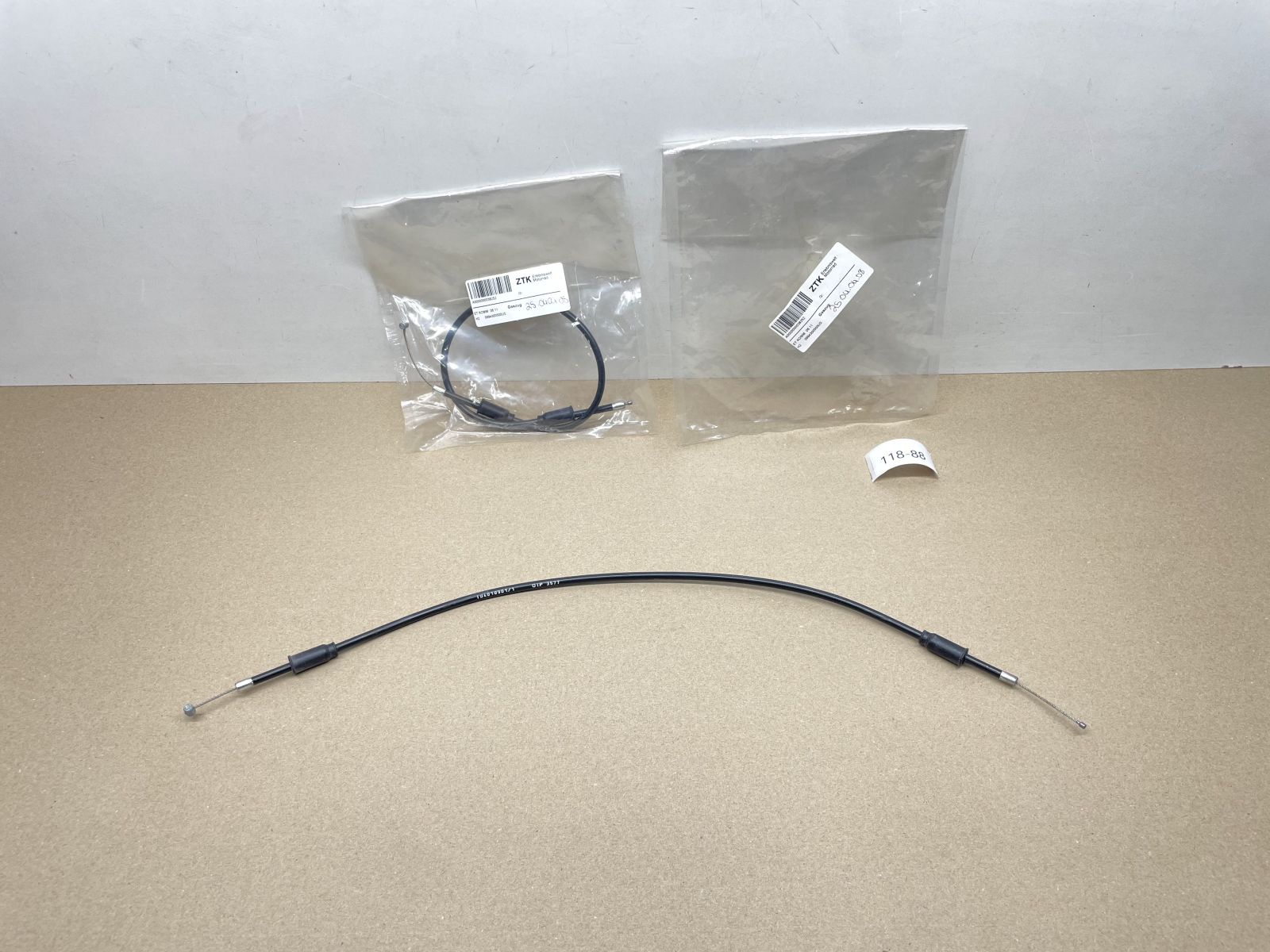 LEM Condor S6 - 2x Gaszug mit Bowdenzug 0994300500US  throttle cable  (118-28)