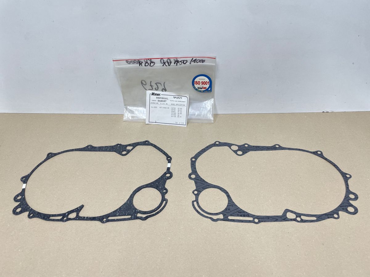6x Yamaha XV 1000 1100 XV750 - Kupplungsdeckeldichtung clutch cover gasket (118-15)
