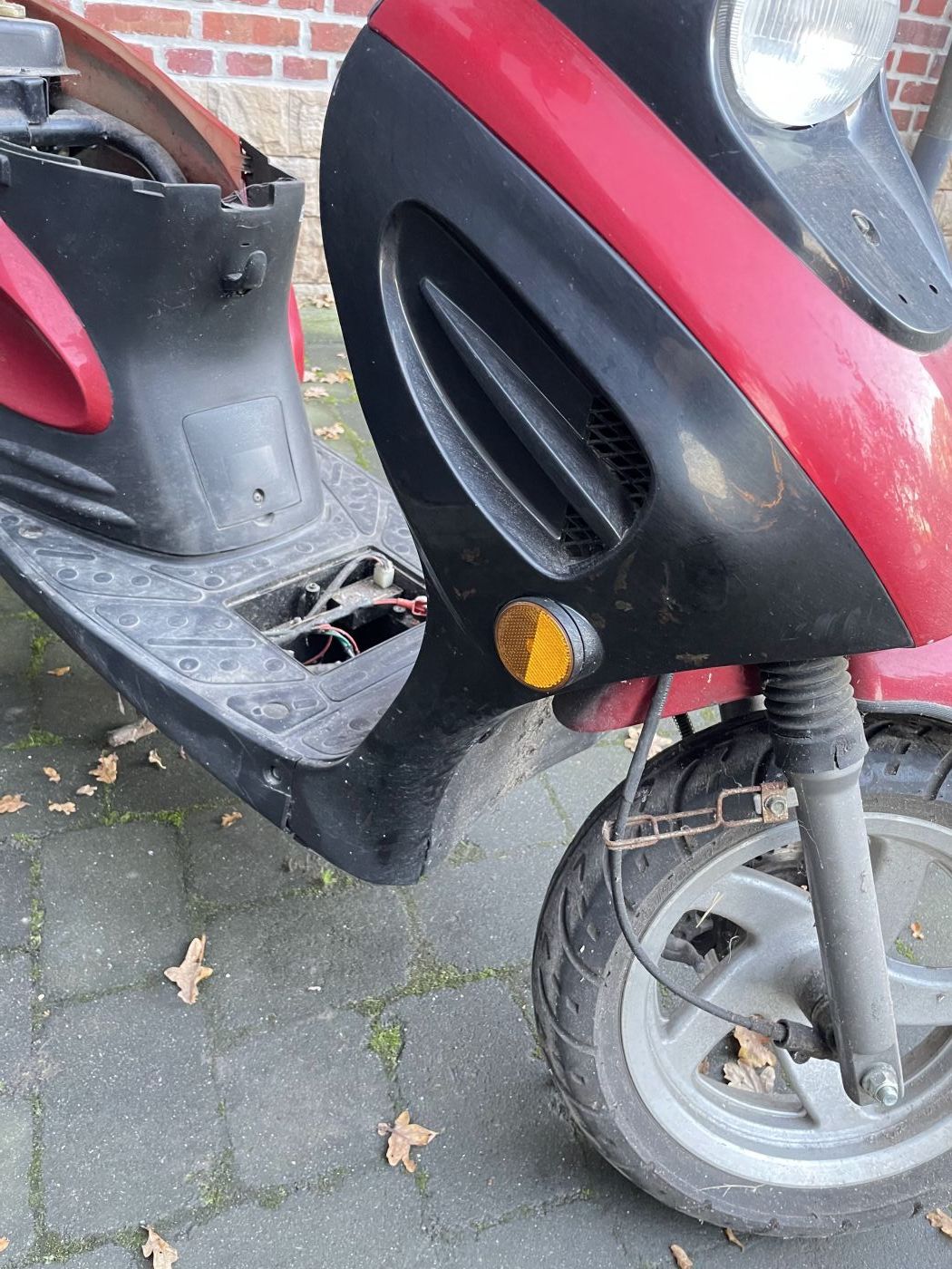 Ering / Baotian BT49QT-7 Serviceklappe Innenraum Abdeckung Verkleidung (102-14)