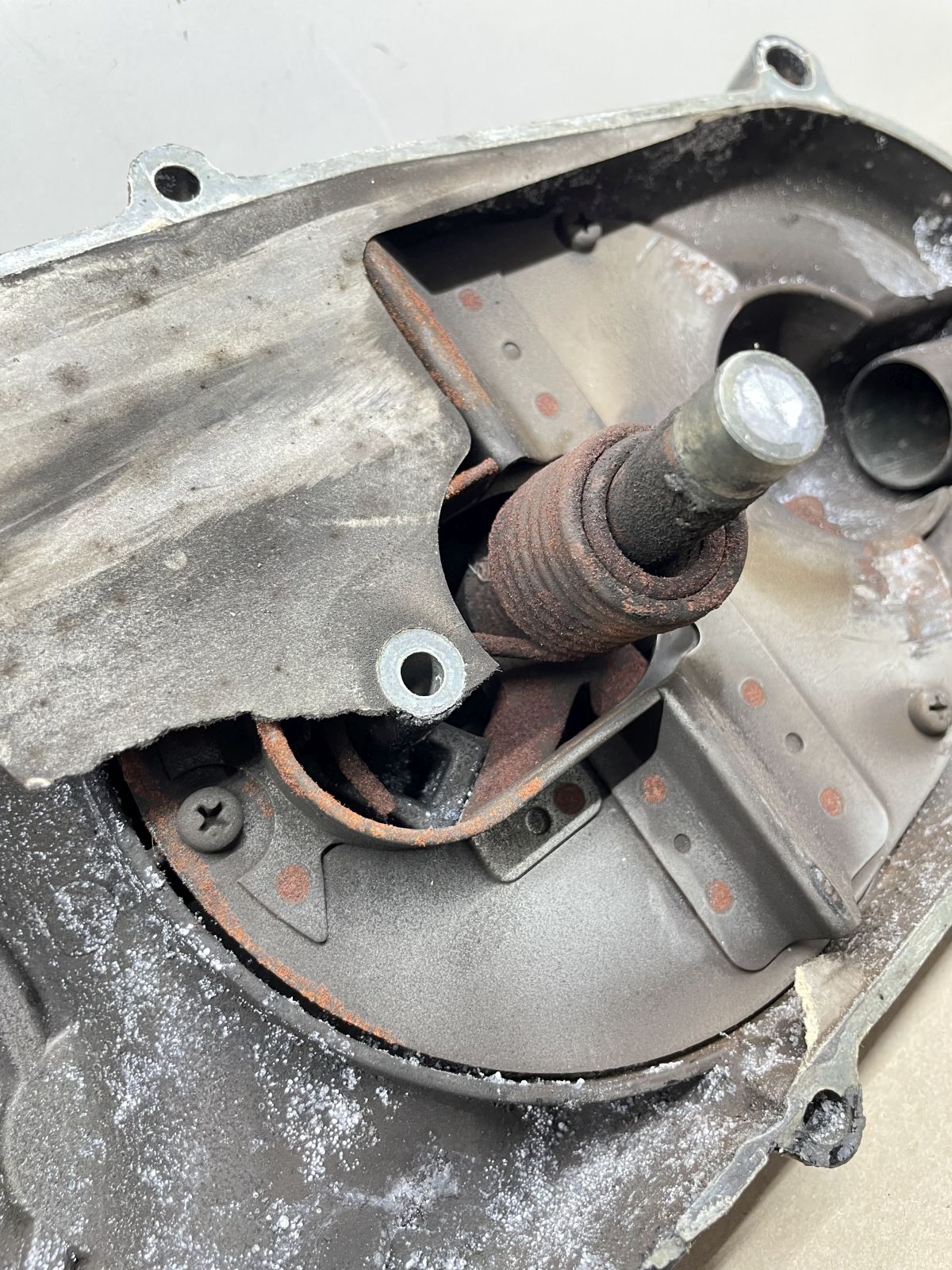 Suzuki AN 125 - original Variomatikdeckel Variodeckel Motor Abdeckung (77)