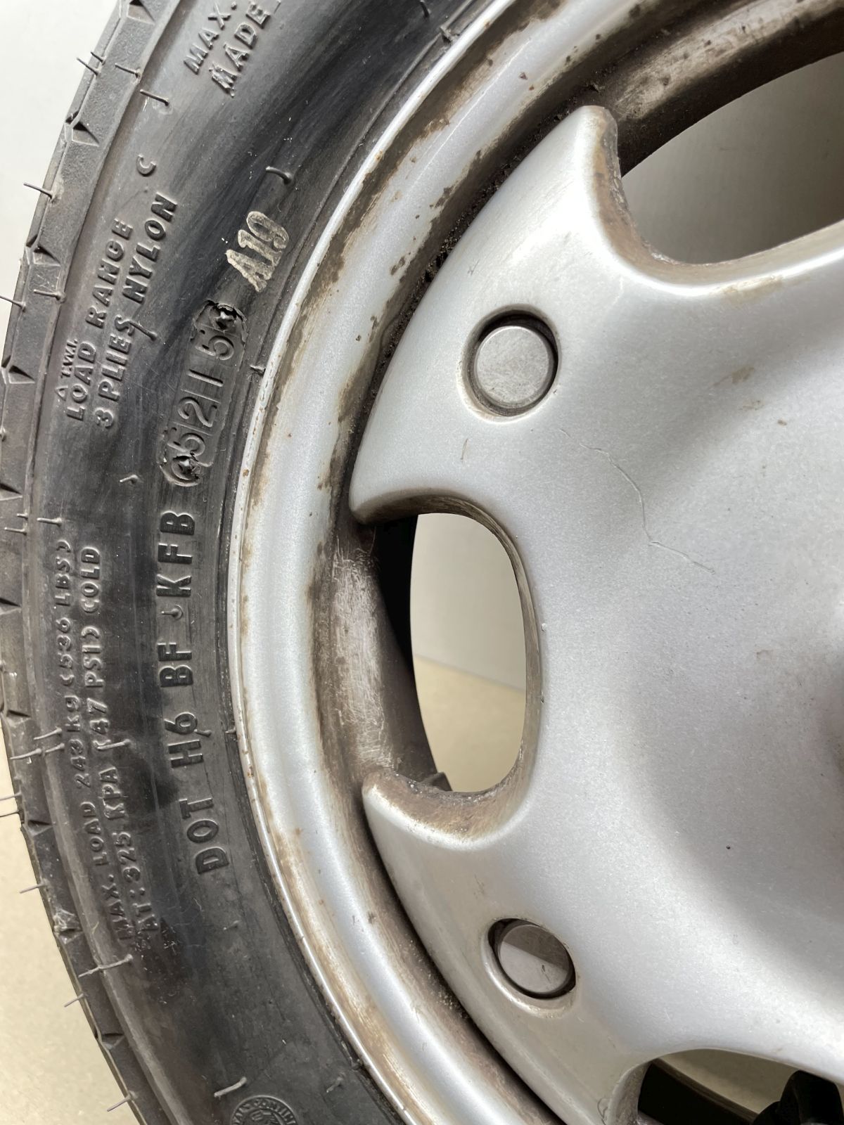 Yamaha Cygnus XC 125 - Vorderrad Reifen Felge vorne front wheel (74)