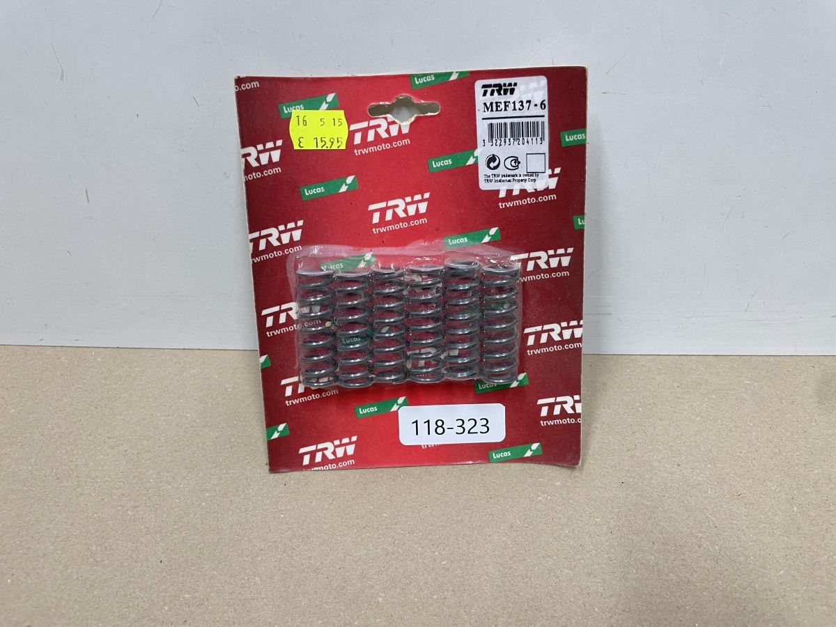 TRW MEF 137-6 Kupplungsfedern / YAMAHA FZR 1000 R, FZS 1000, GTS 1000  (118-7)