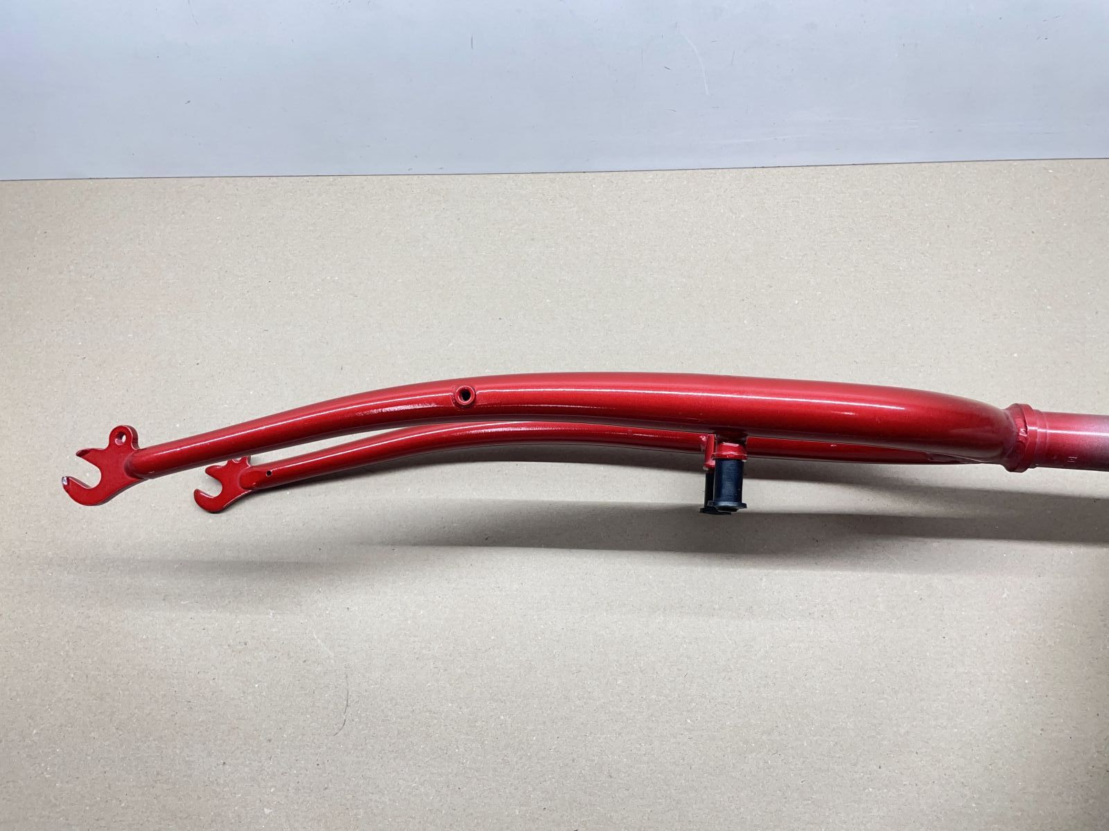26"  MTB Starrgabel 1"  Rot  NEU  Schaftlänge 170mm Retro Vintage  (GB3)