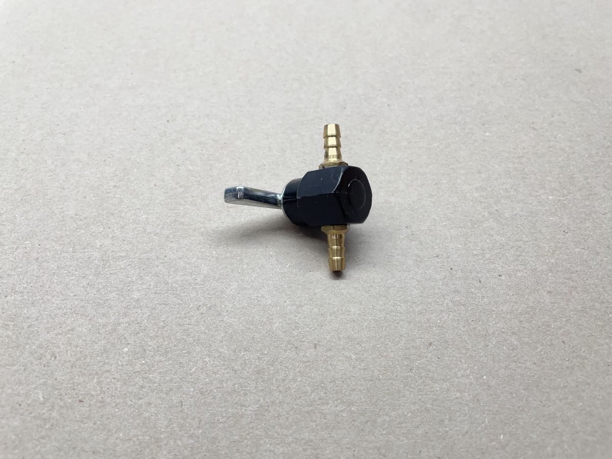 Benzinhahn für 6mm Benzinschlauch MOFA MOPED Kreidler KTM Zündapp Puch (94-425)