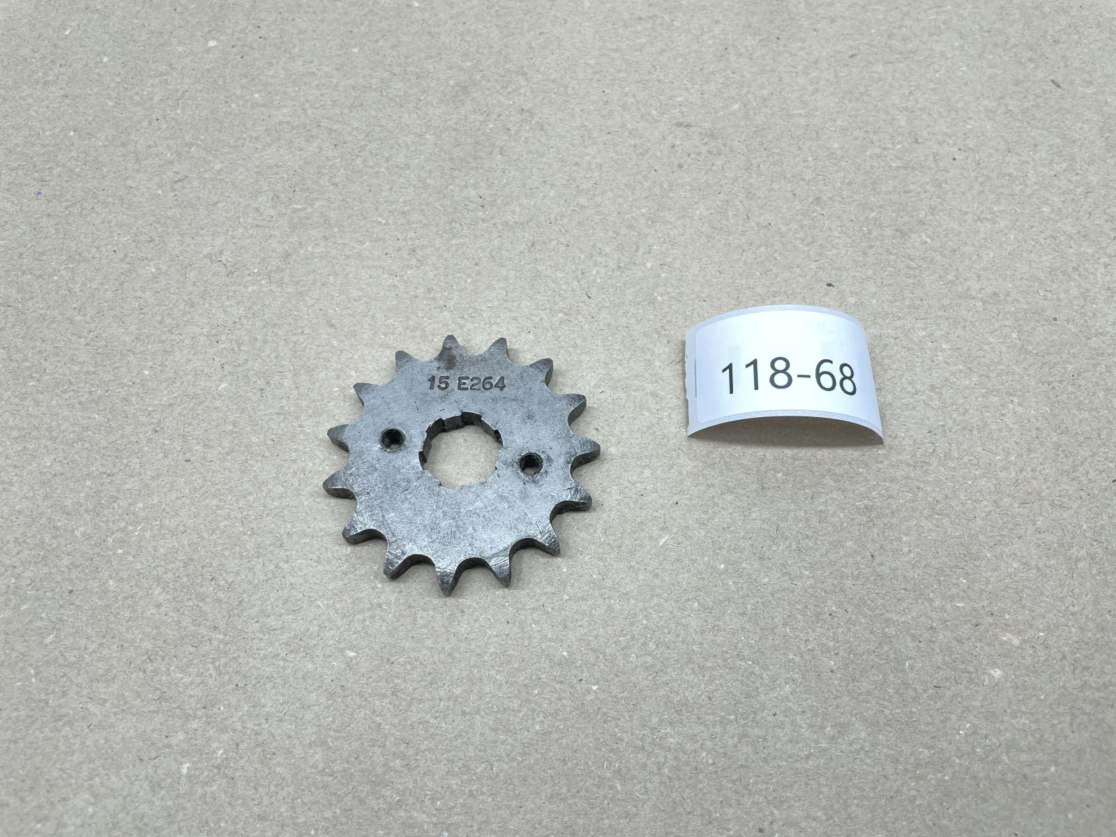 Honda CB 125 - Ritzel 15 Zähne Kettenrad Zahnrad pinion sprocket  (118-27)