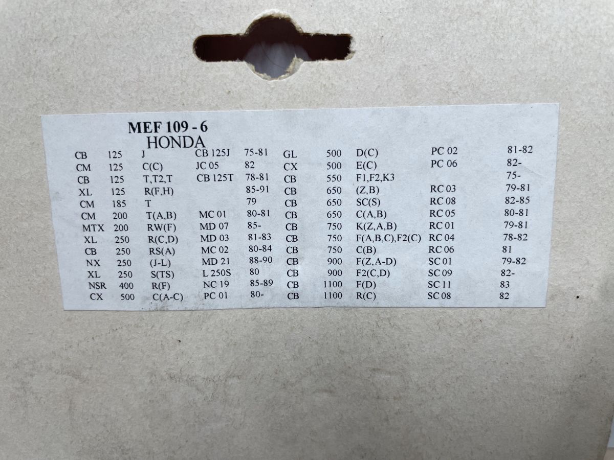 Lucas TRW MEF 109-6 Kupplungsfedern  HONDA CB125 CM125 MTX200 XL250  (118-7)
