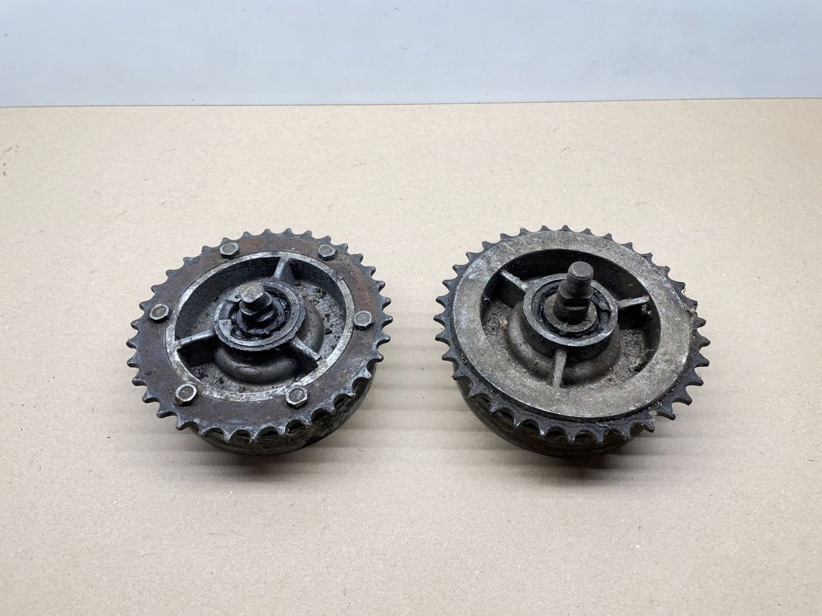 Simson Schwalbe 2x ORIGINAL Antriebsritzel Mitnehmer Kettenrad Kettenritzel