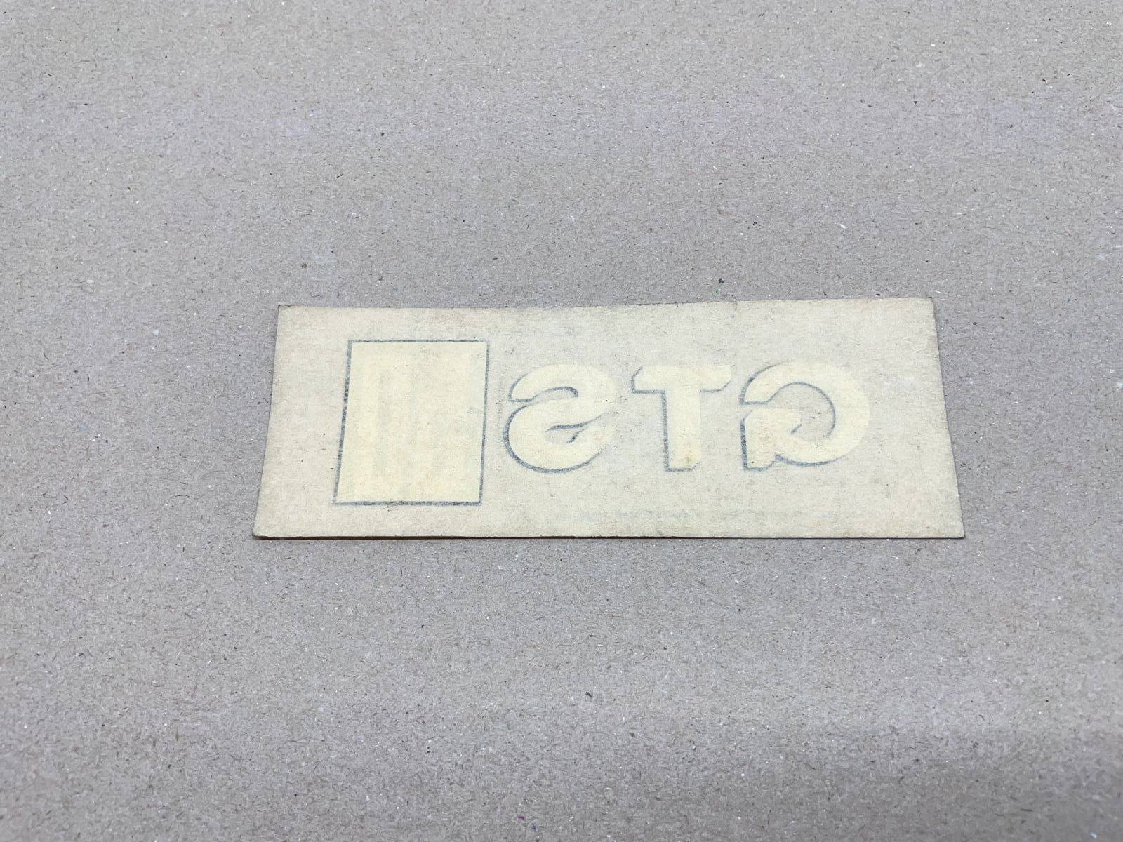 Zündapp GTS 50 -  Aufkleber Sticker Emblem - NEU aus altem Lagerbestand  (P22)