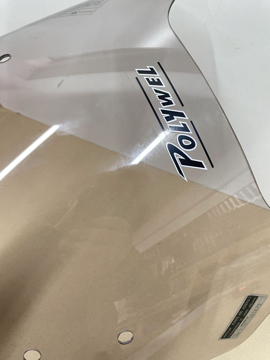 Windschild Polywel 38 getönt - Kawasaki Yamaha Suzuki Honda windshield (118-W)