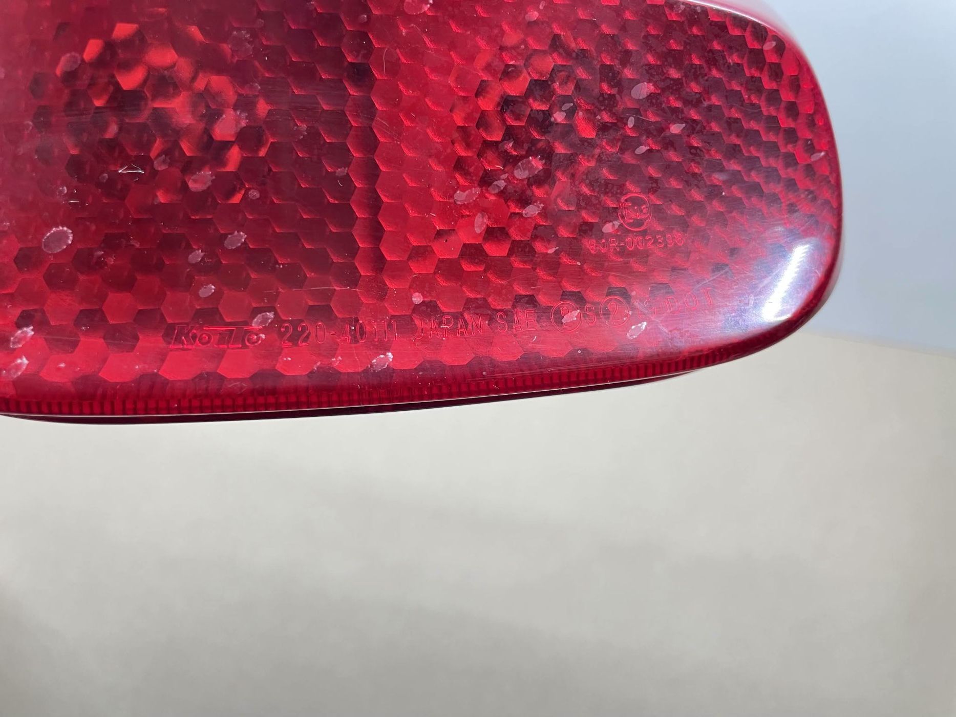 Kawasaki ZZR 600 - Rücklicht Licht Lampe hinten rearlight  (118-1)