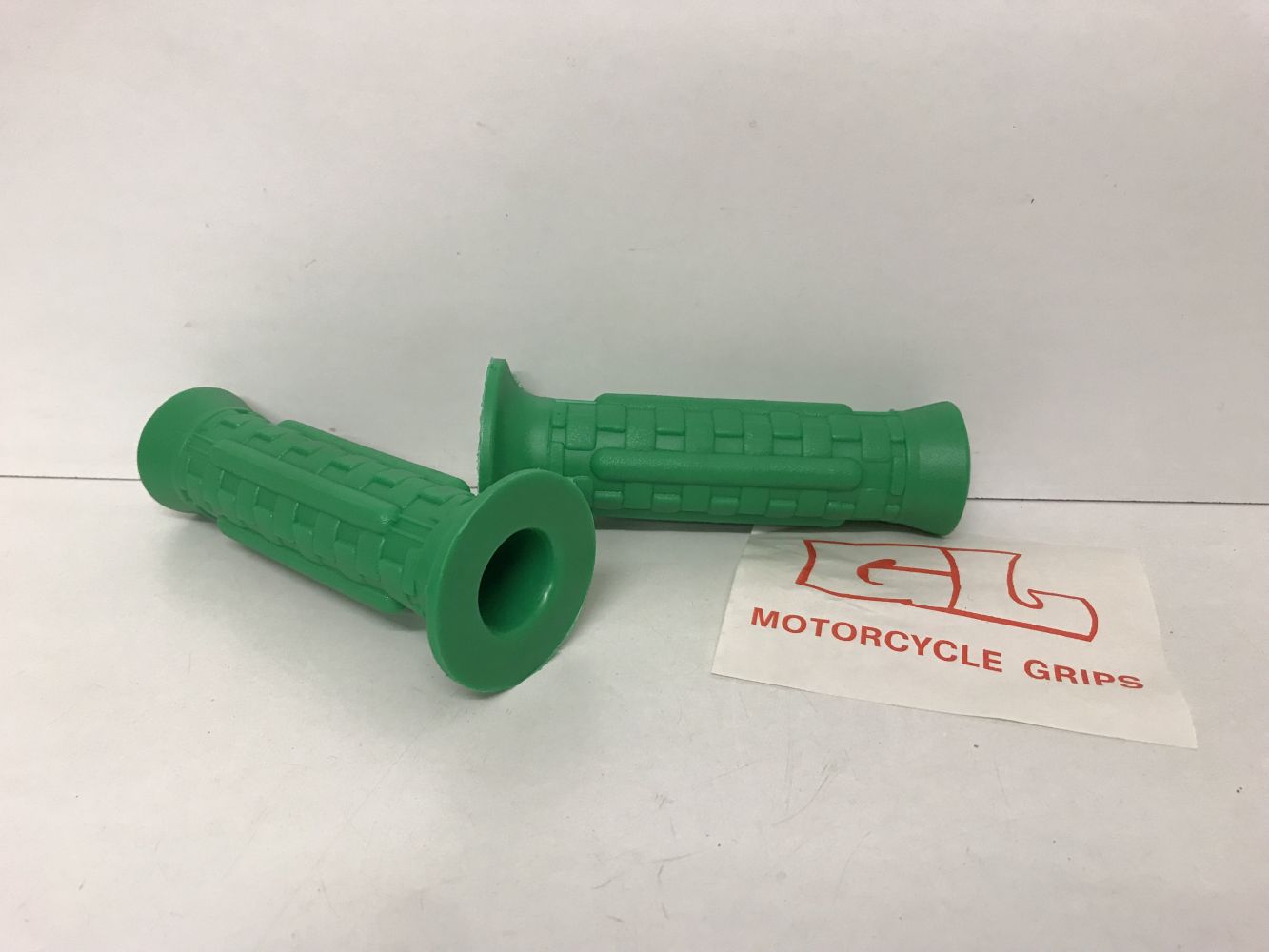 Griff Satz Grün 22/24mm - Hercules Zündapp Kreidler KTM Griffgummi Lenker Mofa