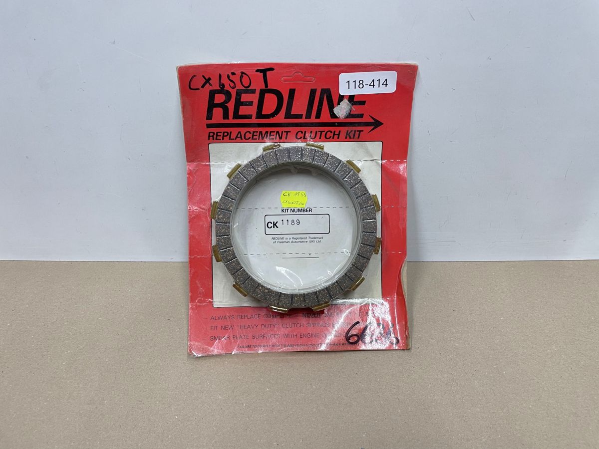 Redline CK1189 Kupplungslamellen Clutch disc set - HONDA CX 650 T   (118-12)