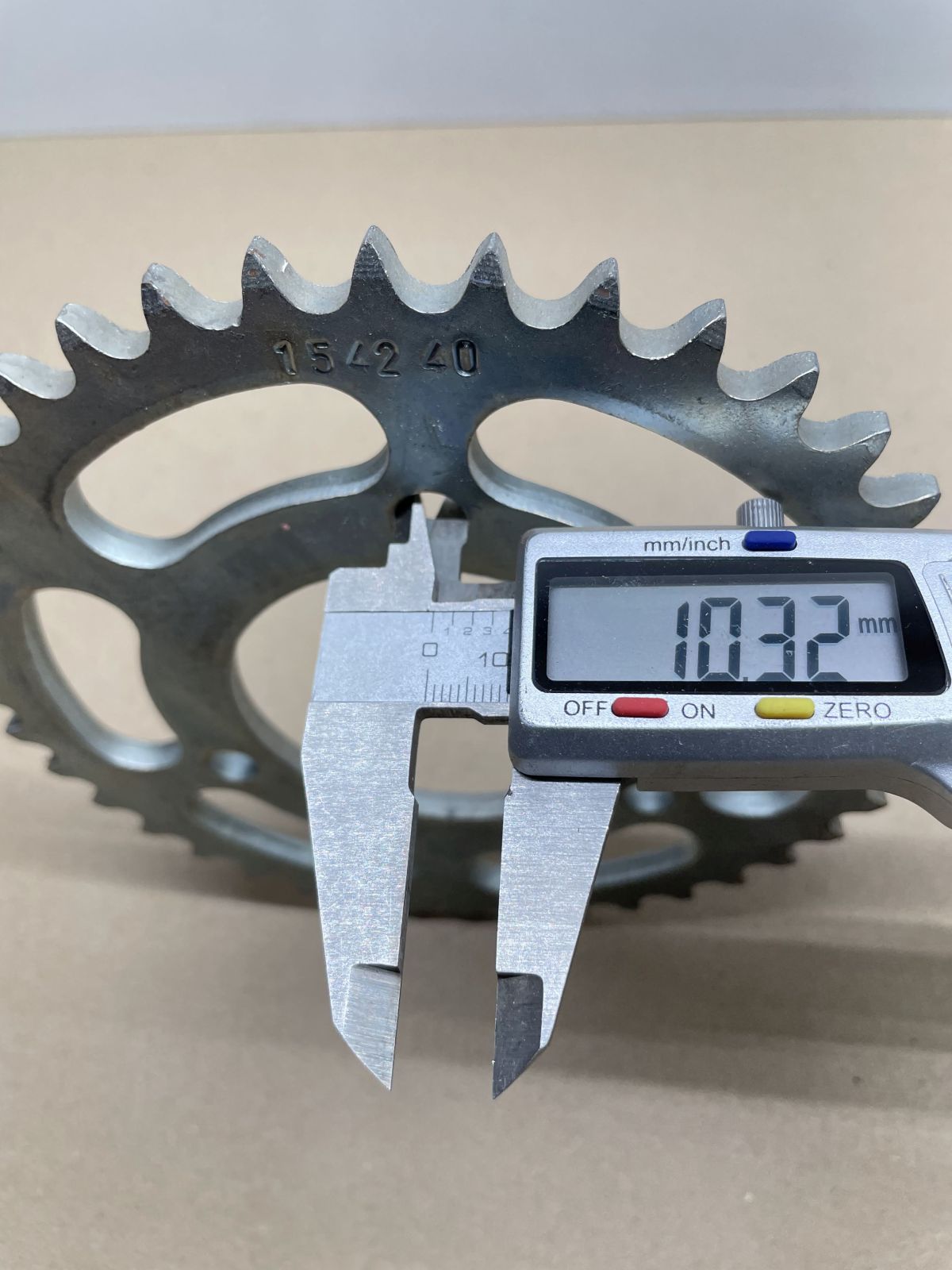 Honda MB MBX MT MTX 50 80 / CR 80 - Kettenrad 40 Zähne 1542 40 Sprocket (39-31)