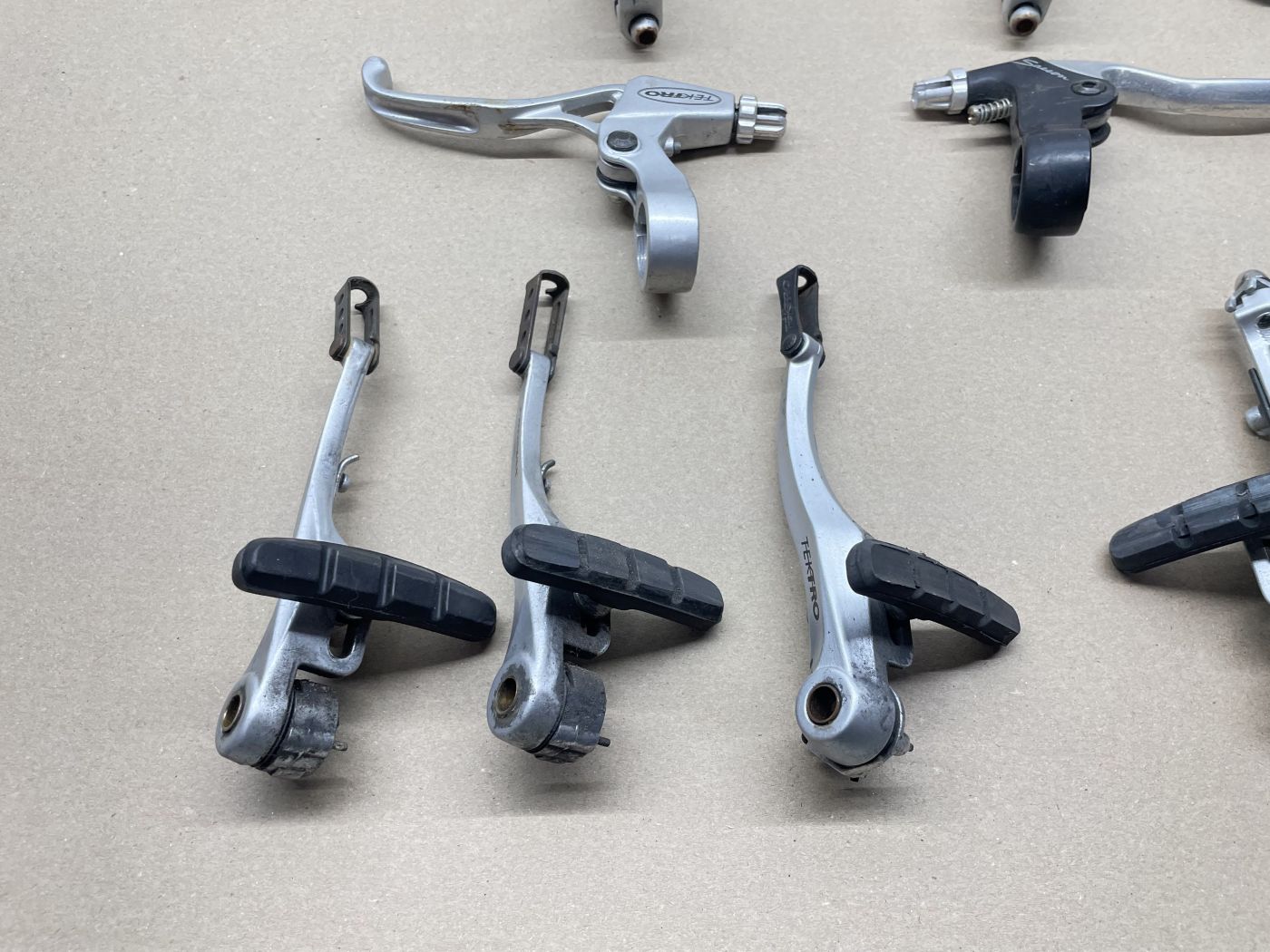 Fahrrad Bremshebel TEKTRO PROMAX Saccon Bremsarm Felgenbremse Bremsbeläge (112G)
