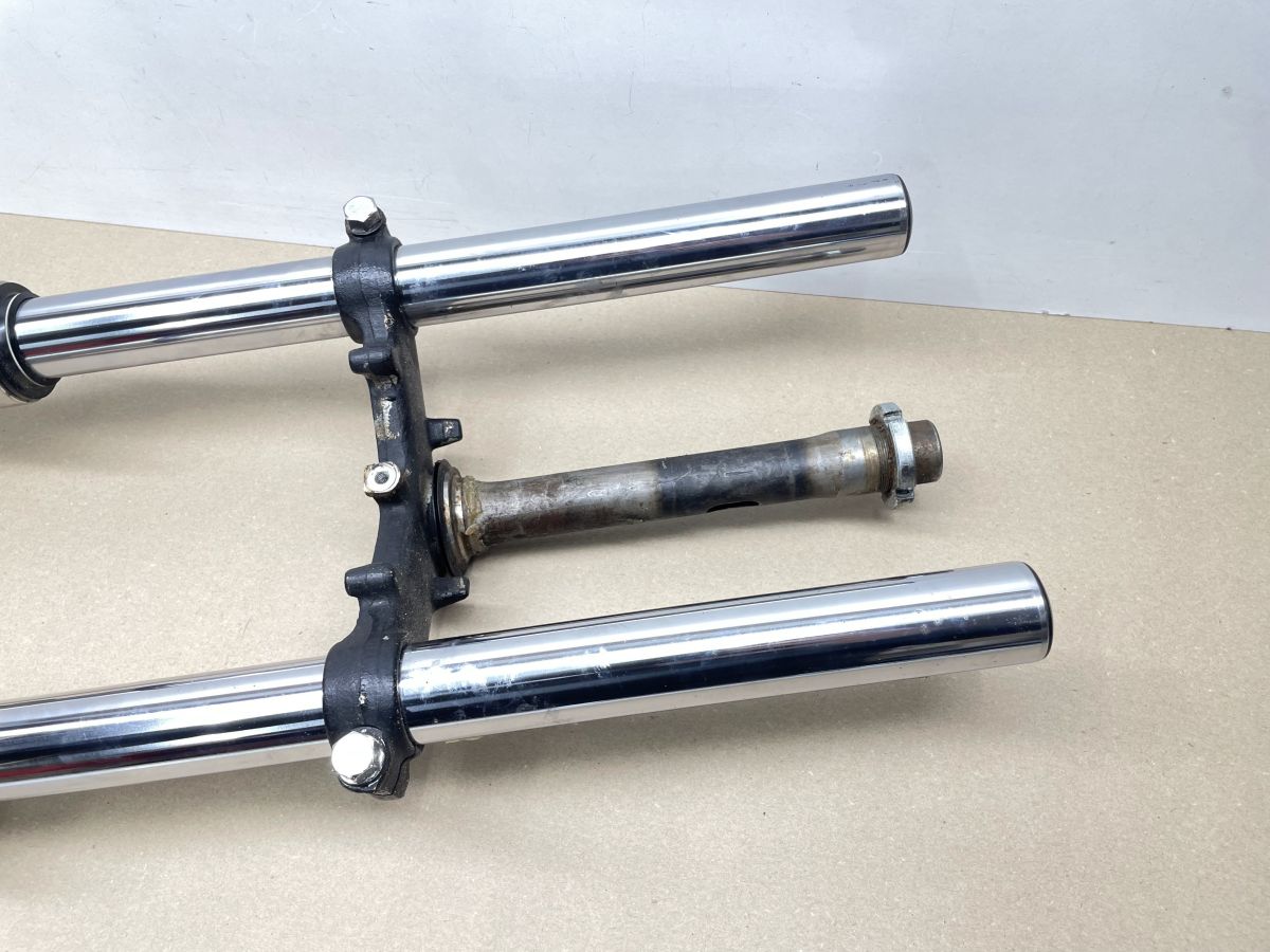 KAWASAKI EL 250 - Federgabel Telegabel Gabelholm Federung front fork  (118)