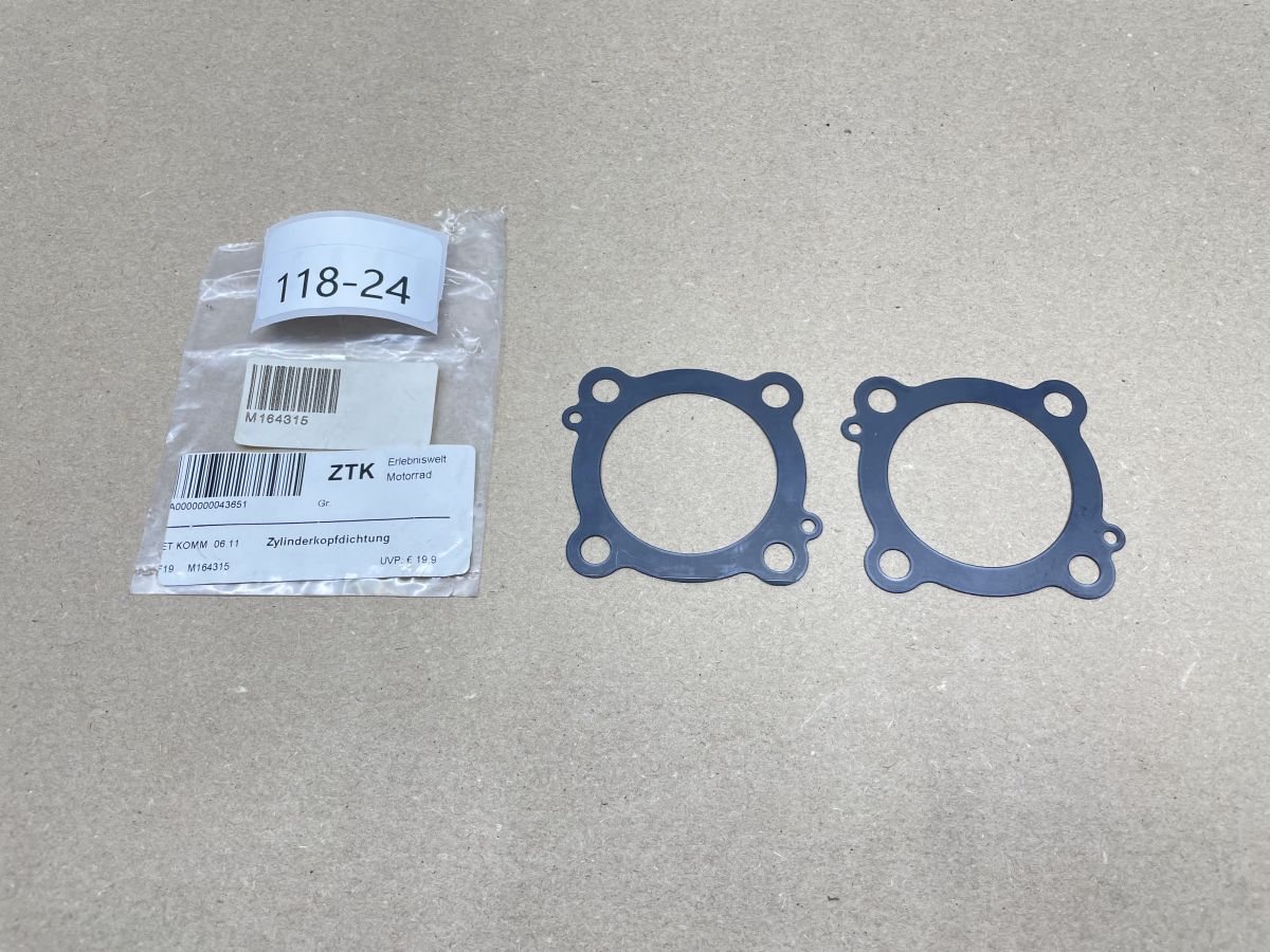 Franco Morini FM65 Motor - 2x Zylinderkopfdichtung LEM RX65 cylinder head gasket (118-20)