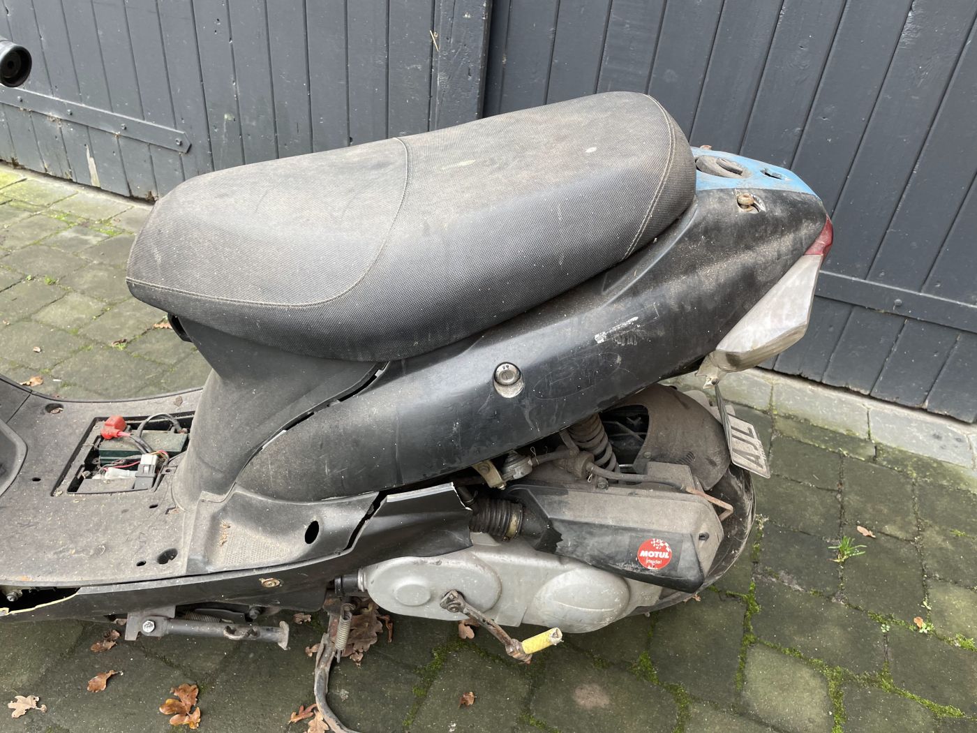 Rex RS 450 - Seitenteil links Verkleidung Abdeckung fairing  (102-15)