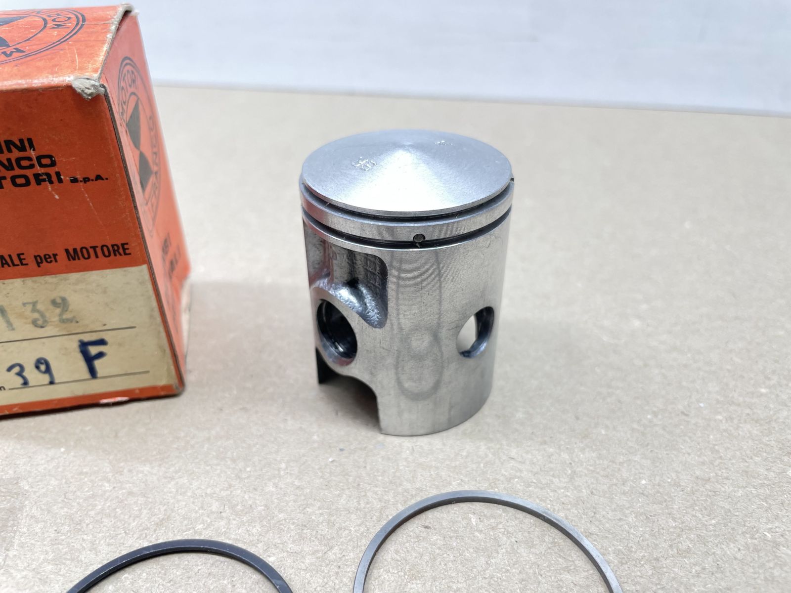 Franco Morini S5 Kolben 39mm VERTEX - Malaguti Grizzly LEM 50 AC piston (118-23)