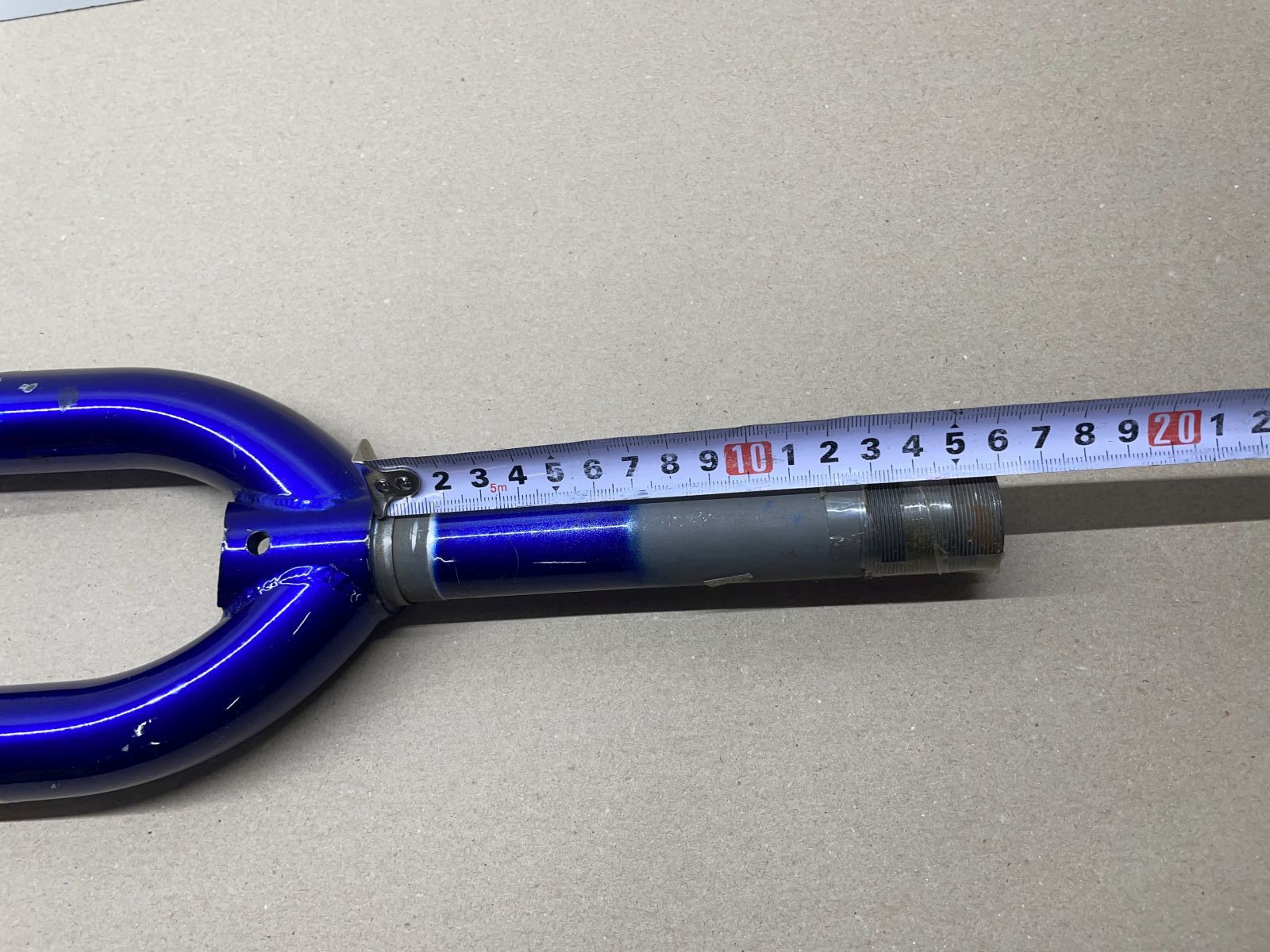 28"  Merida Starrgabel 1 1/8"  Blau  Schaftlänge 160mm  (GB2)